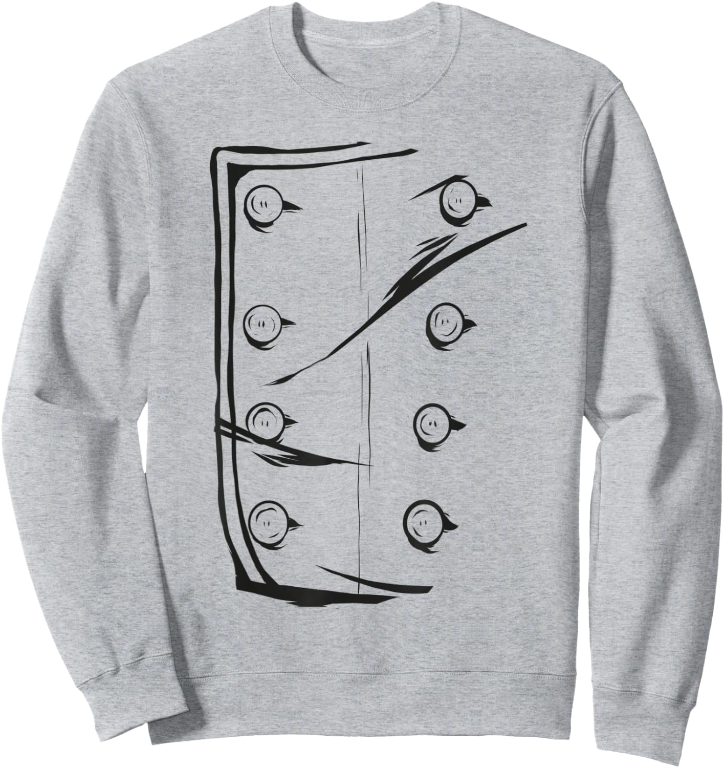 Funny Chef Uniform Jacket Cook Costume for Cooking Grilling Sweatshirt - Sweatshirt | Ash
