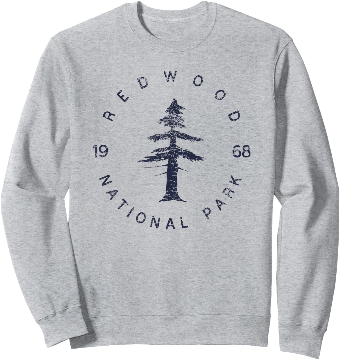 Redwood National Park Shirt Redwood Forest US Parks Sweatshirt - Sweatshirt | Ash