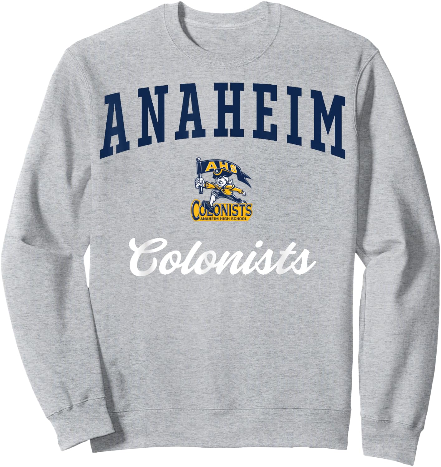 Anaheim High School Colonists C3 Sweatshirt - Sweatshirt | Ash