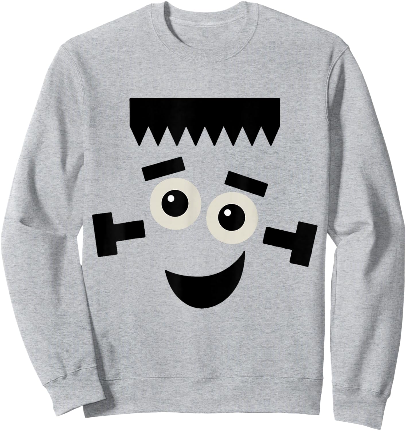 Frankenstein Goofy Monster Halloween Costume Sweatshirt - Sweatshirt | Ash