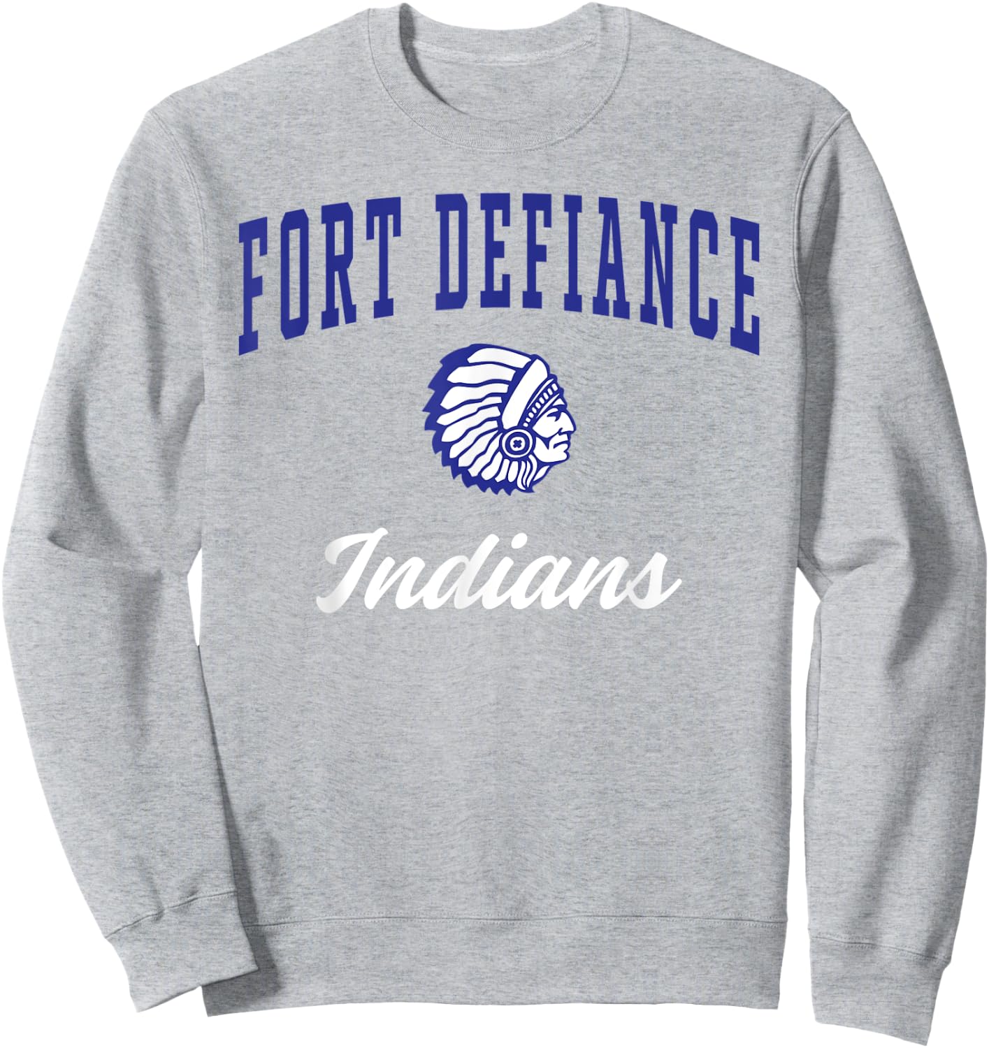 Fort Defiance High School Indians Sweatshirt - Sweatshirt | Ash