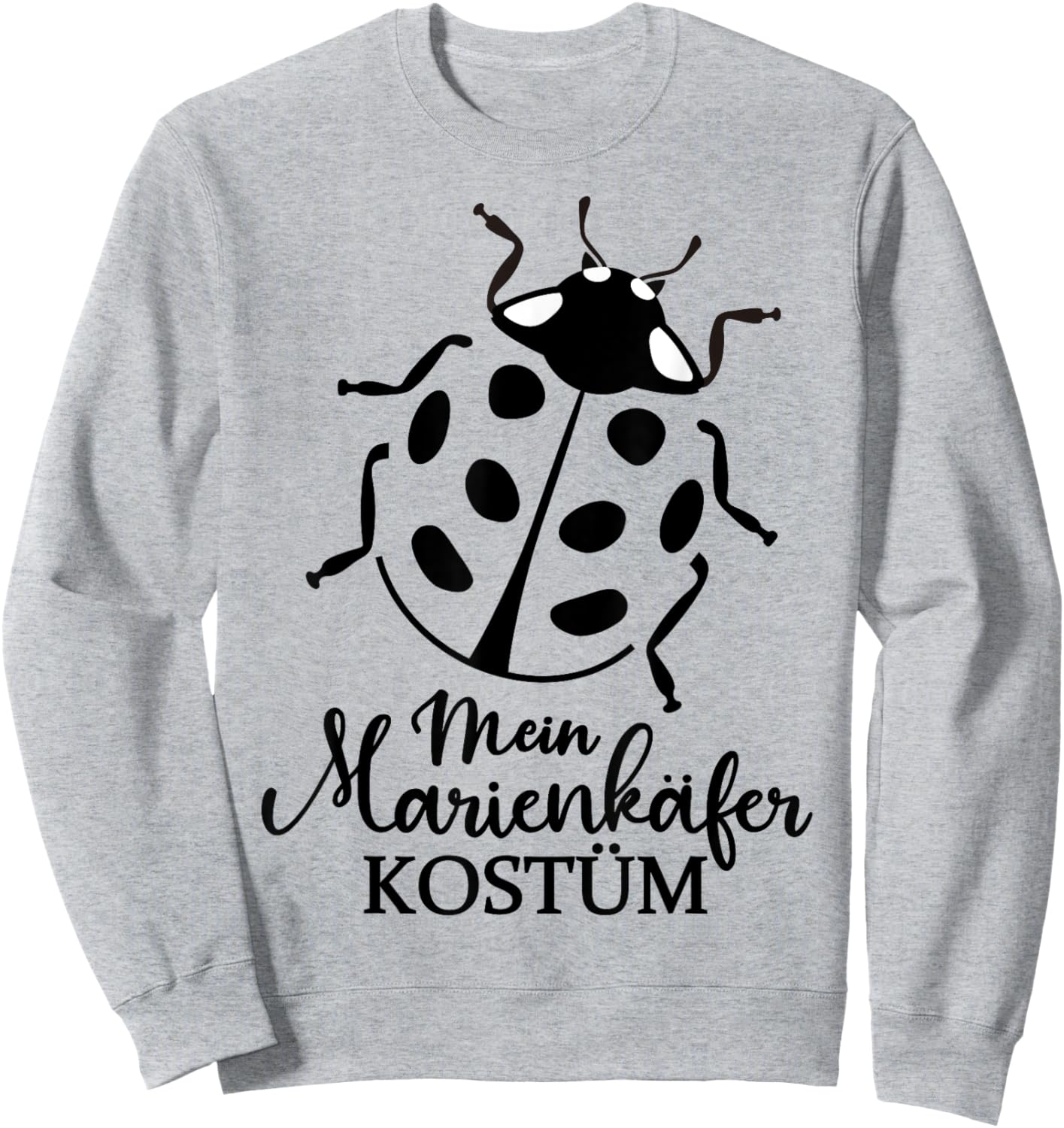 Mein Marienkäfer Kostüm Fasching Karneval Mädchen Tierkostüm Sweatshirt - Sweatshirt | Ash