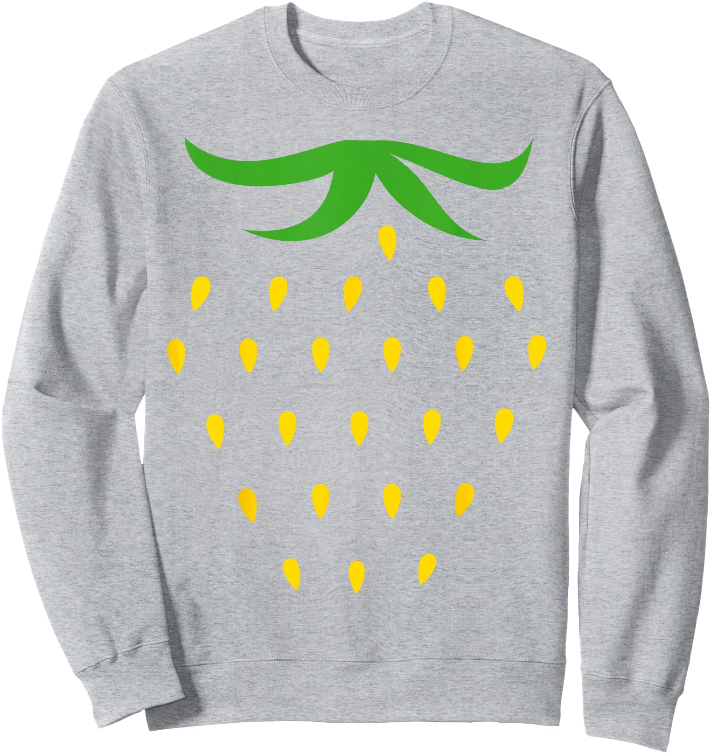 Strawberry Costume Fruit Halloween Costume Shirt Sweatshirt - Sweatshirt | Ash