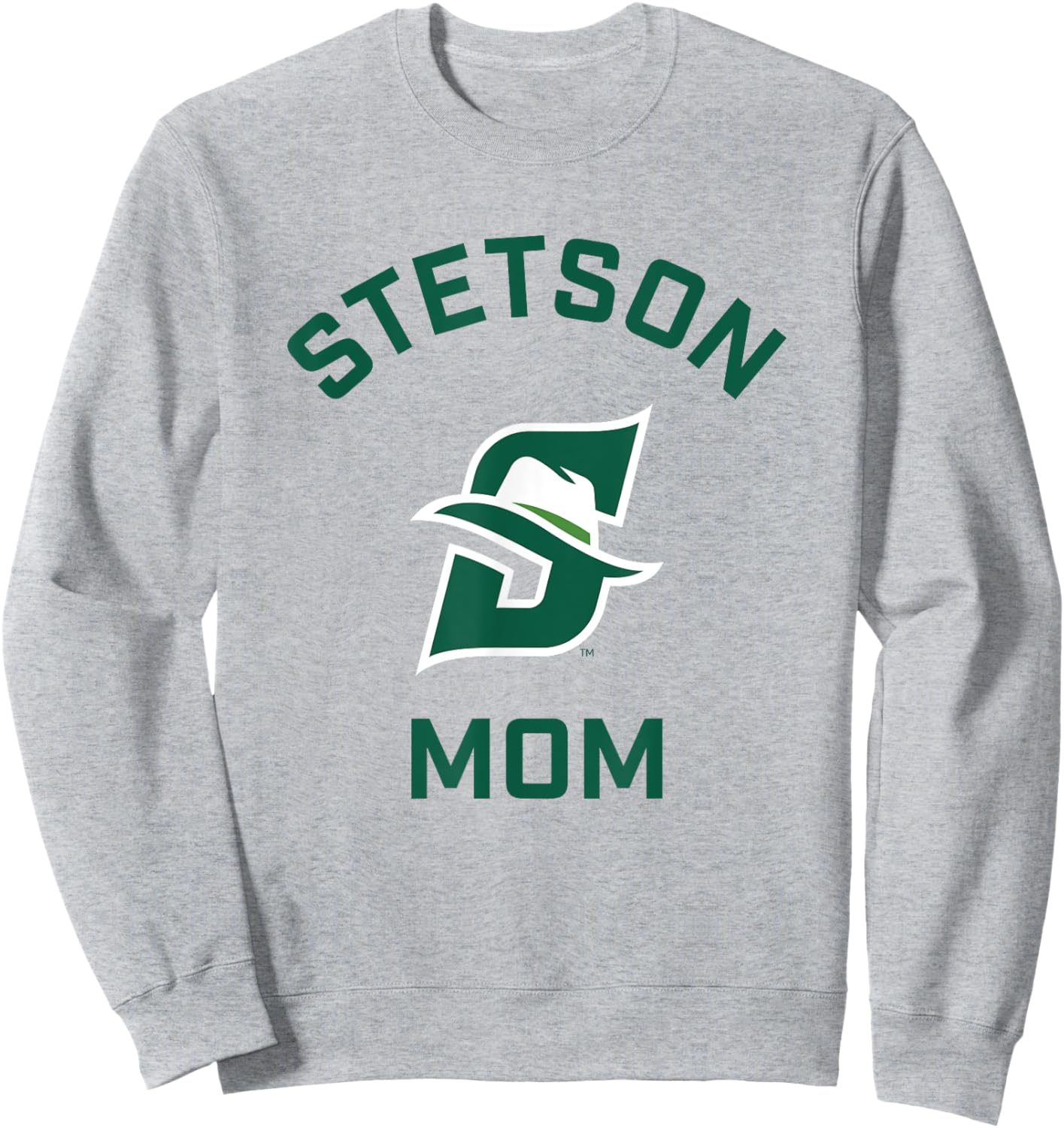 Stetson University Hatters Arched Mom Sweatshirt - Sweatshirt | Ash