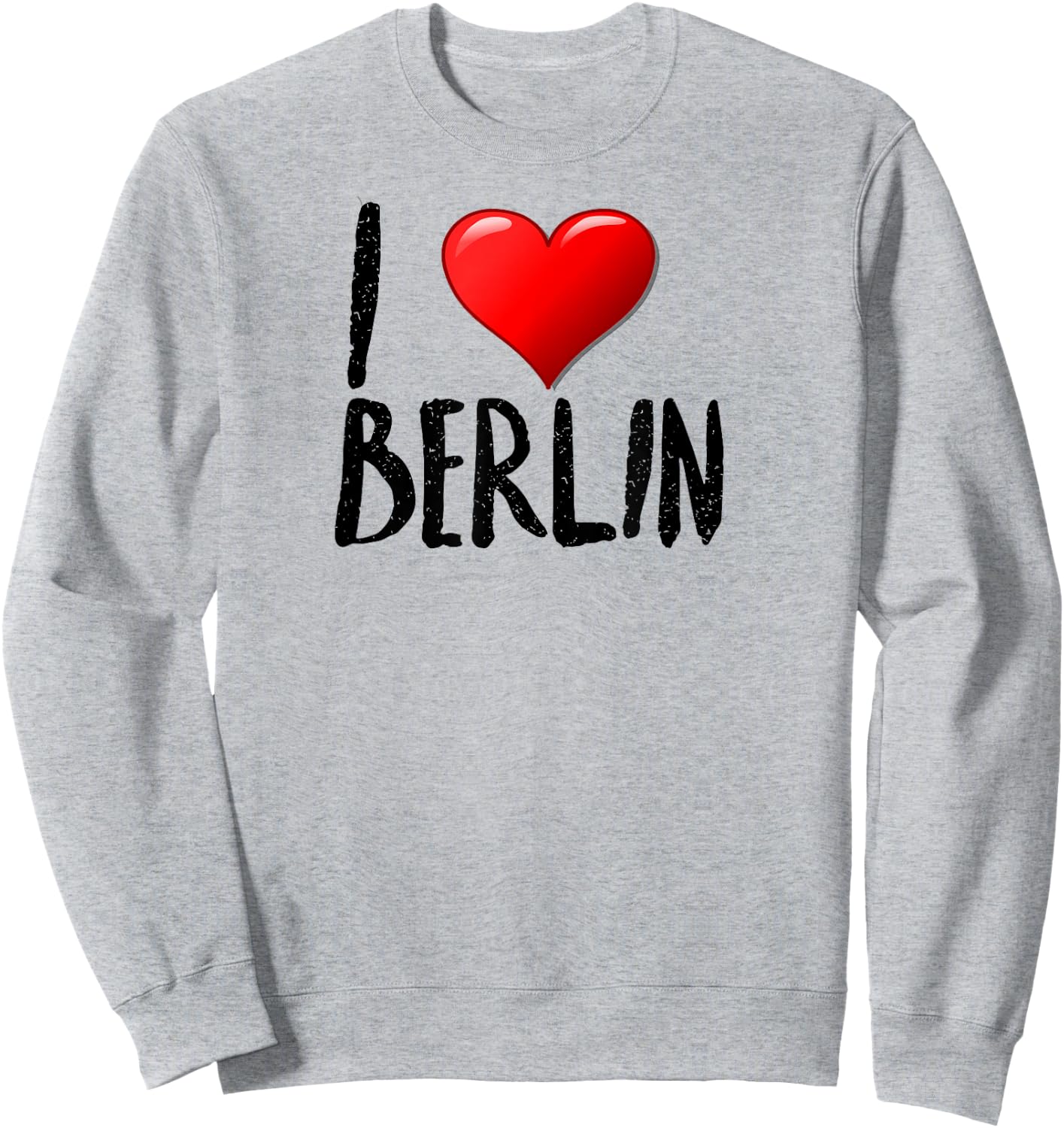 I Love Berlin - - Traveler - Souvenir Sweatshirt - Sweatshirt | Ash