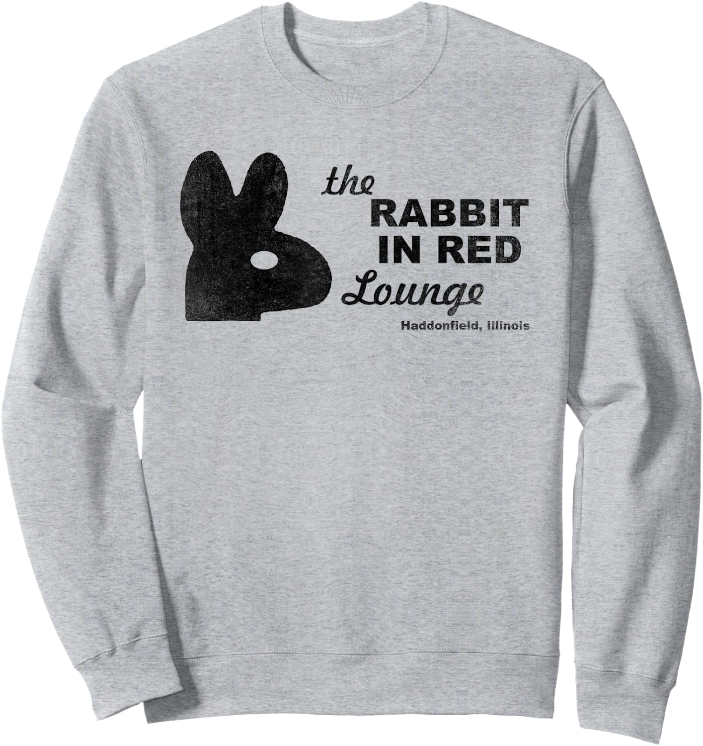 The Rabbit in Red Lounge Halloween Sweatshirt - Sweatshirt | Ash