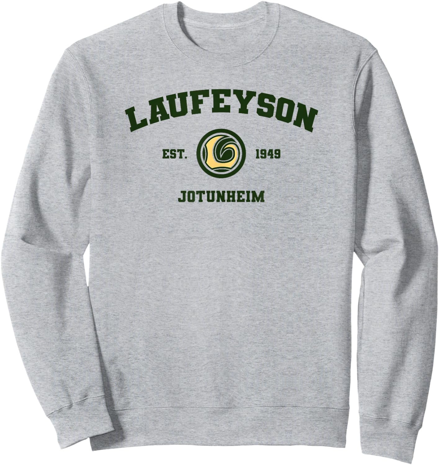 Marvel Loki Laufeyson Collegiate Sweatshirt - Sweatshirt | Ash