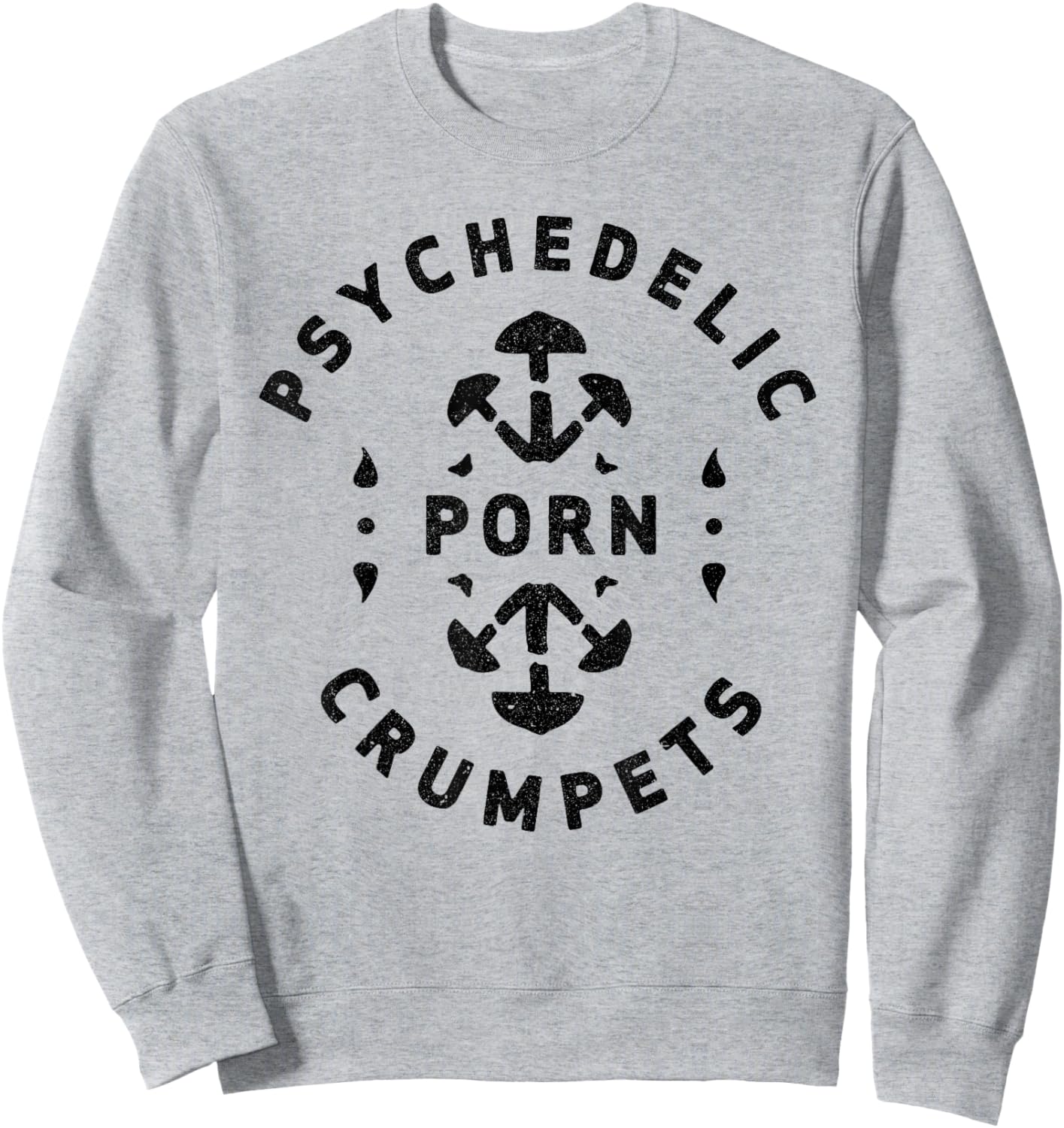 Psychedelic Porn Crumpets Retro Sweatshirt - Sweatshirt | Ash