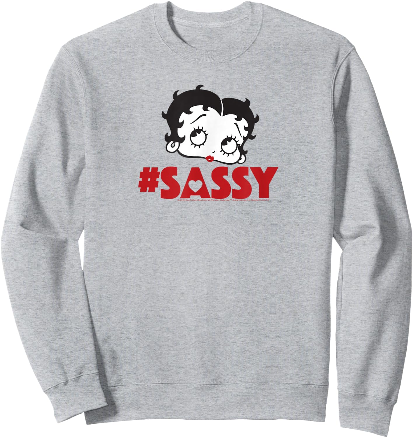 Betty Boop #Sassy Sweatshirt - Sweatshirt | Ash