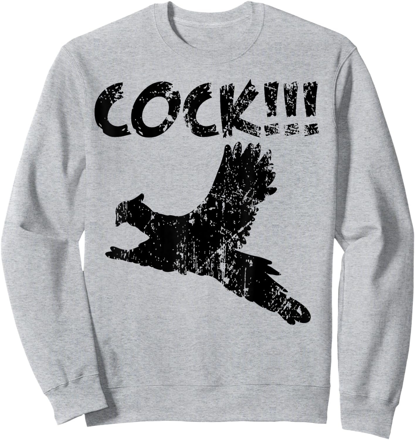 Pheasant Hunting t Upland Midwest outdoorsmen Sweatshirt - Sweatshirt | Ash