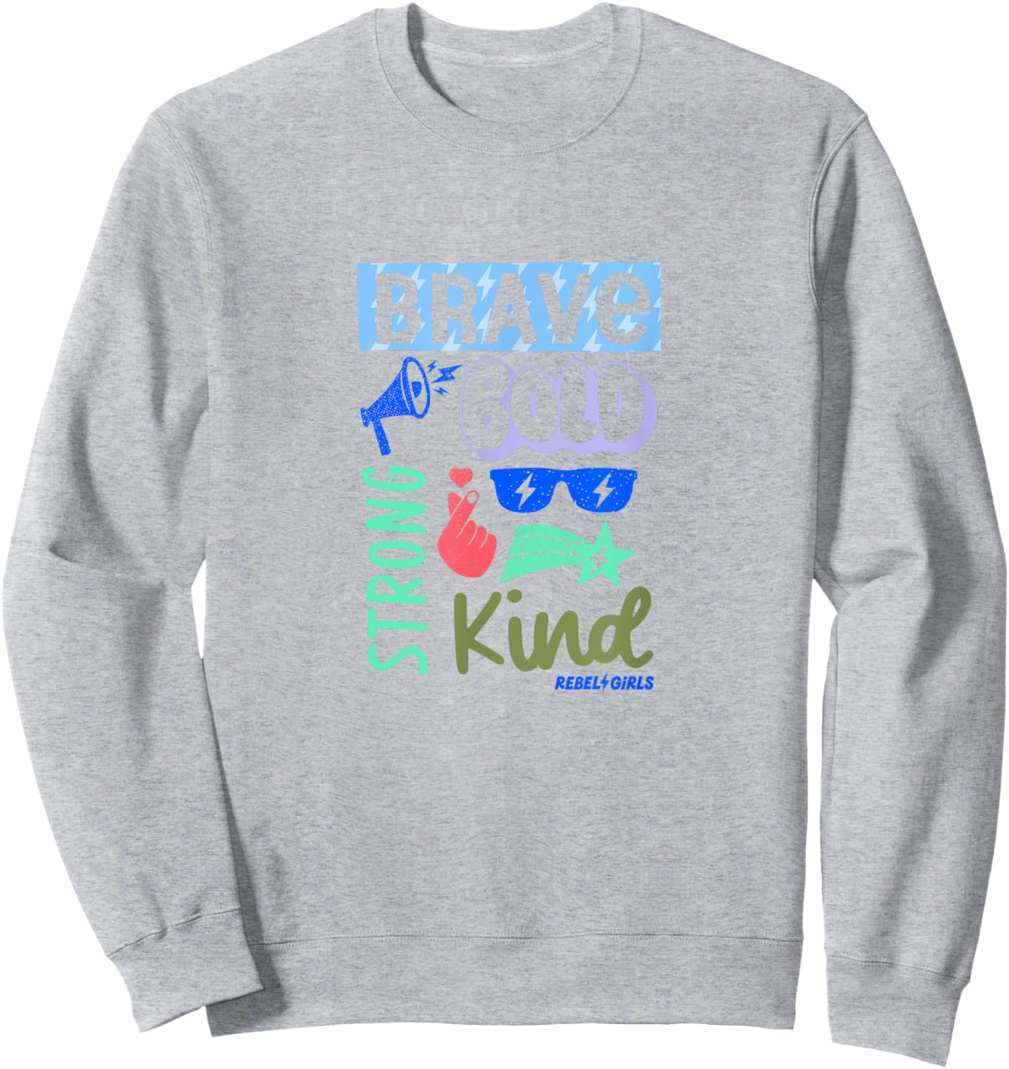 “Brave. Bold. Strong. Kind.” Sweatshirt - Sweatshirt | Ash
