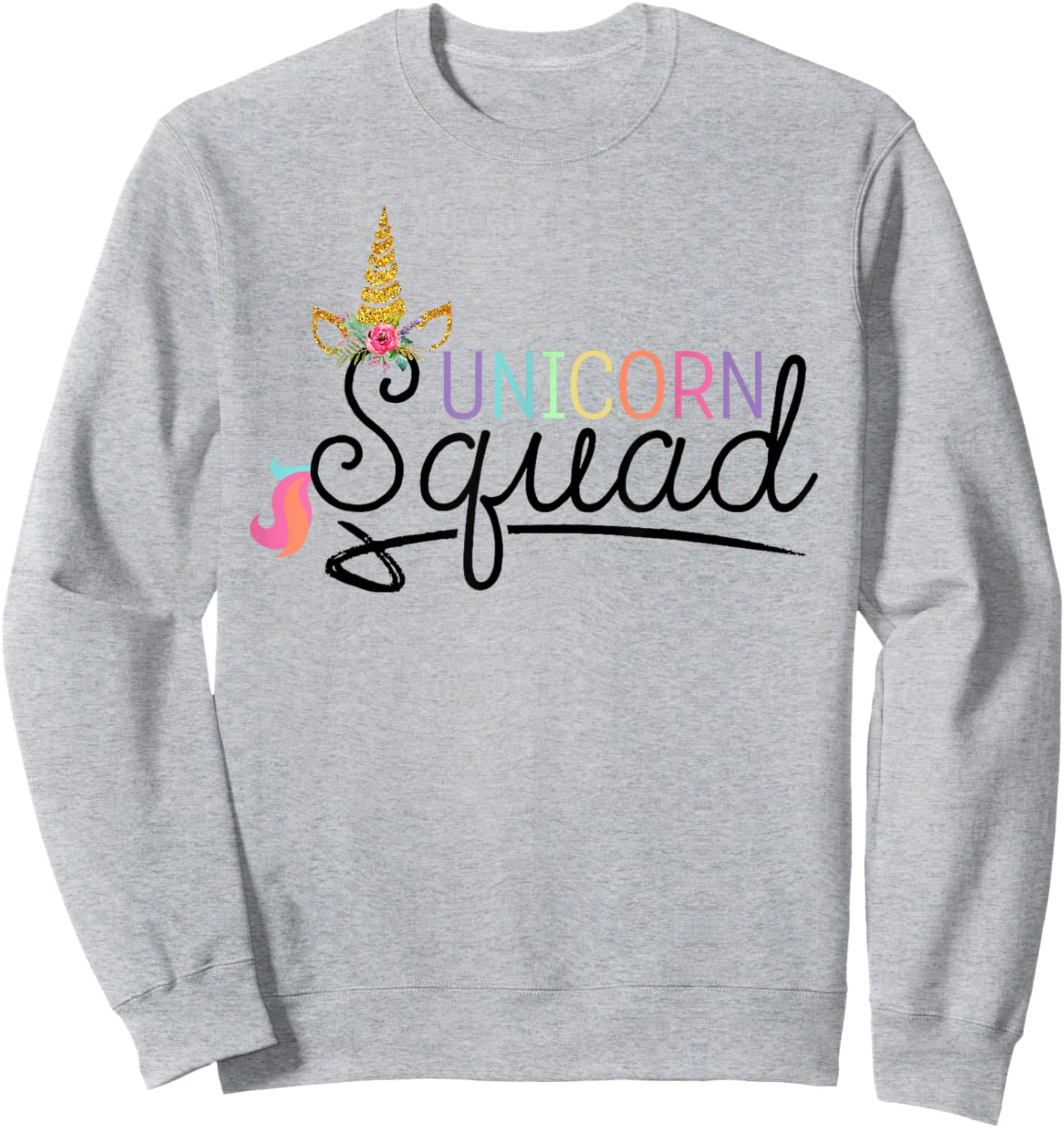 Unicorn Squad Sweatshirt - Sweatshirt | Ash
