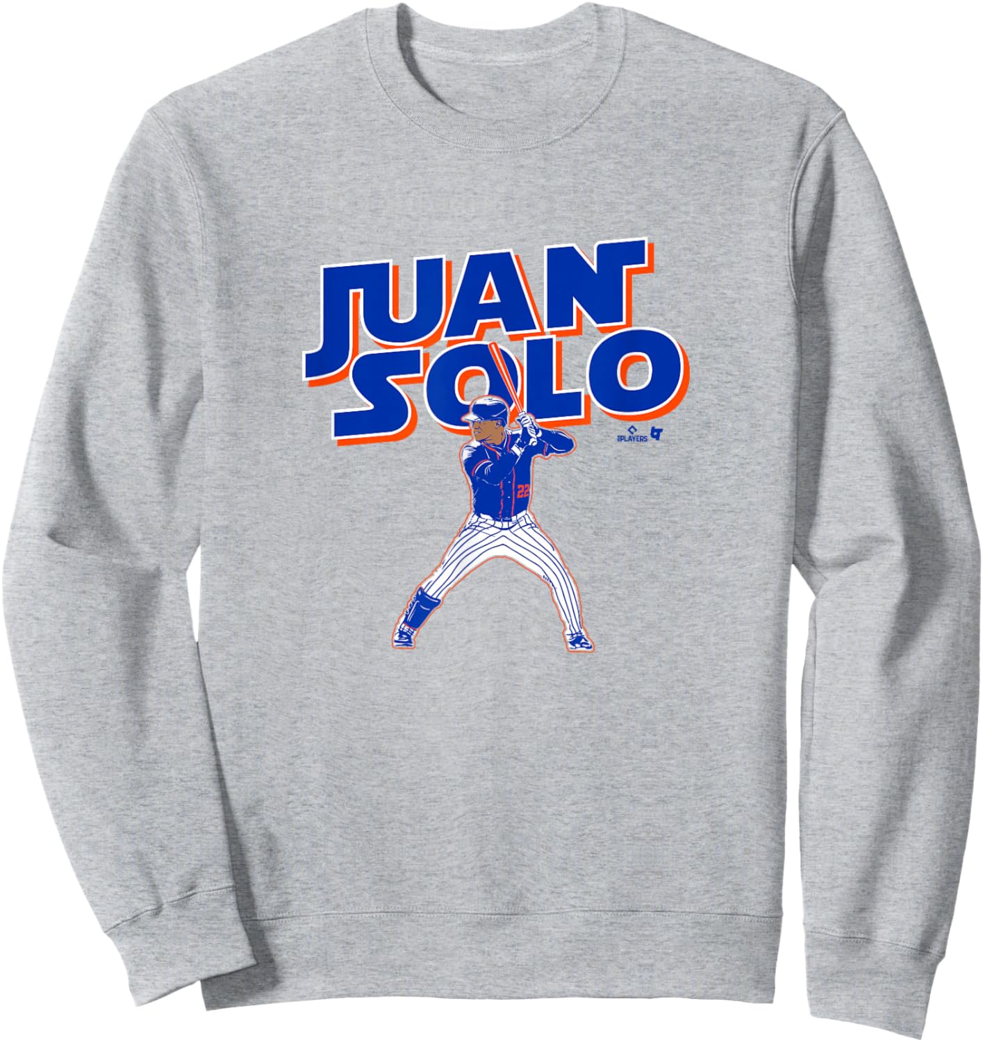 Juan Soto - Juan Solo Queens - New York Baseball Sweatshirt - Sweatshirt | Ash