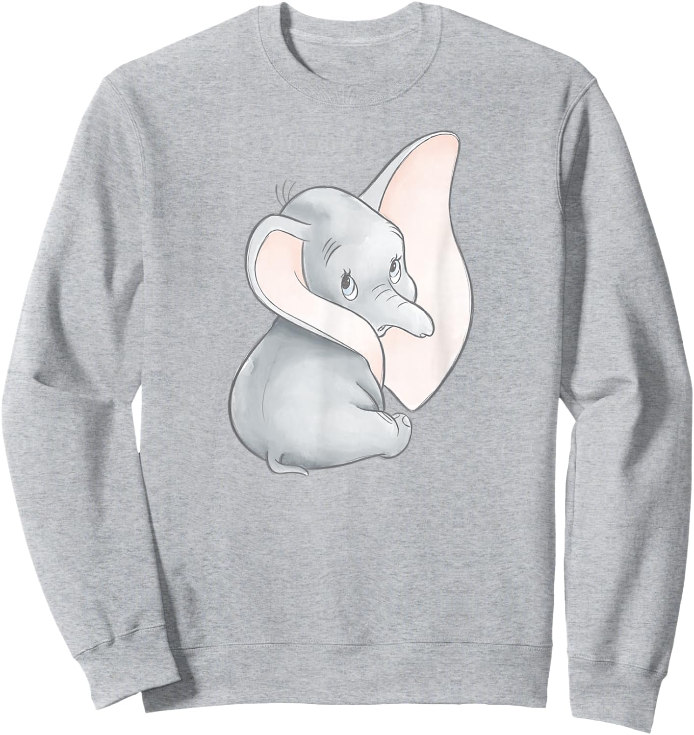 Dumbo - Ear Turn Dumbo Sweatshirt - Sweatshirt | Ash