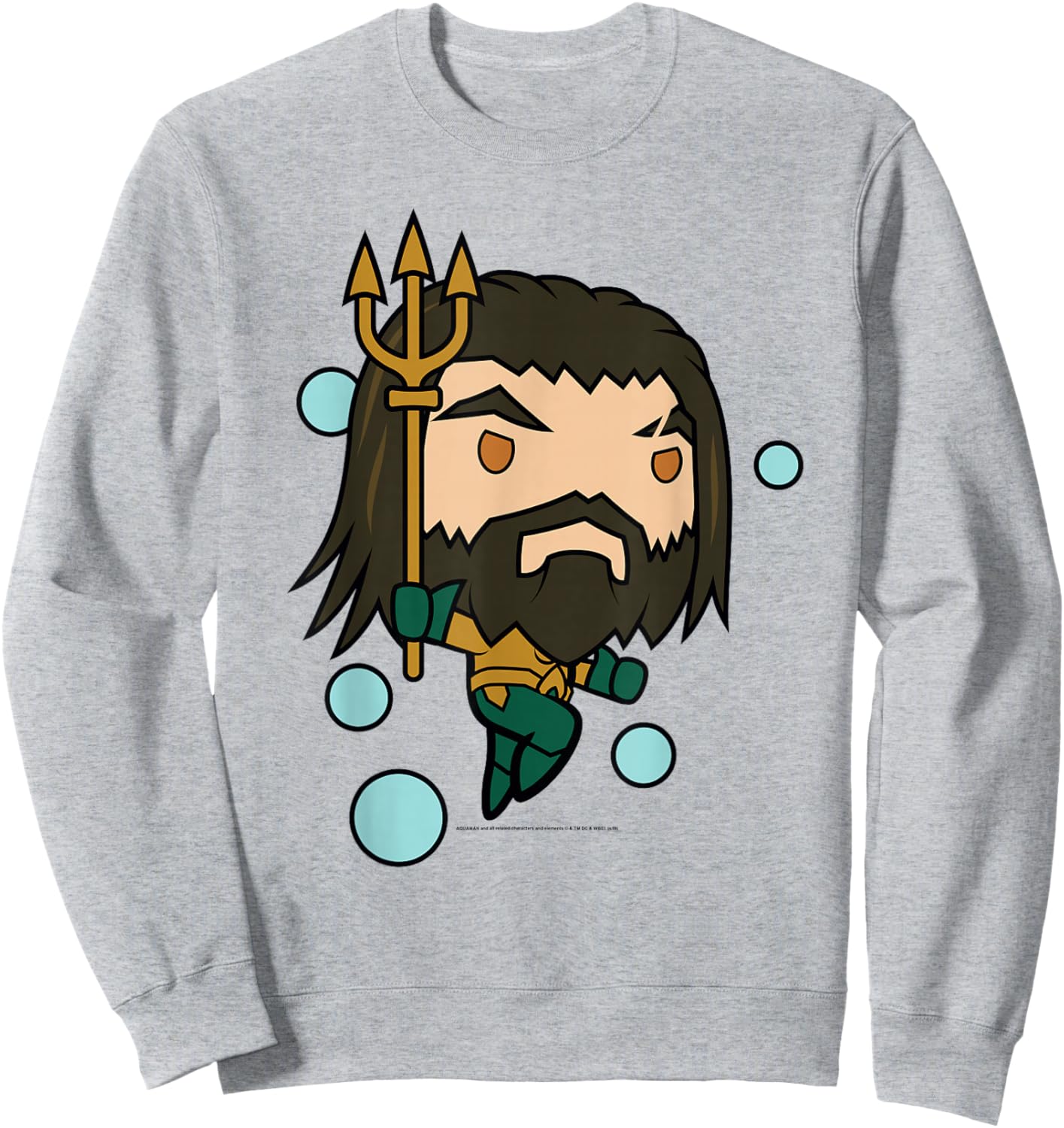 Aquaman Movie Chibi Aquaman Sweatshirt - Sweatshirt | Ash