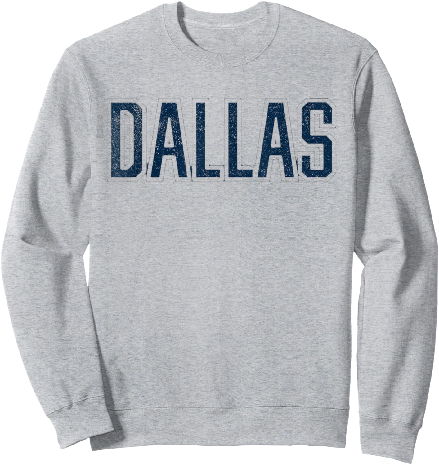 Dallas Vintage Retro Sweatshirt - Sweatshirt | Ash