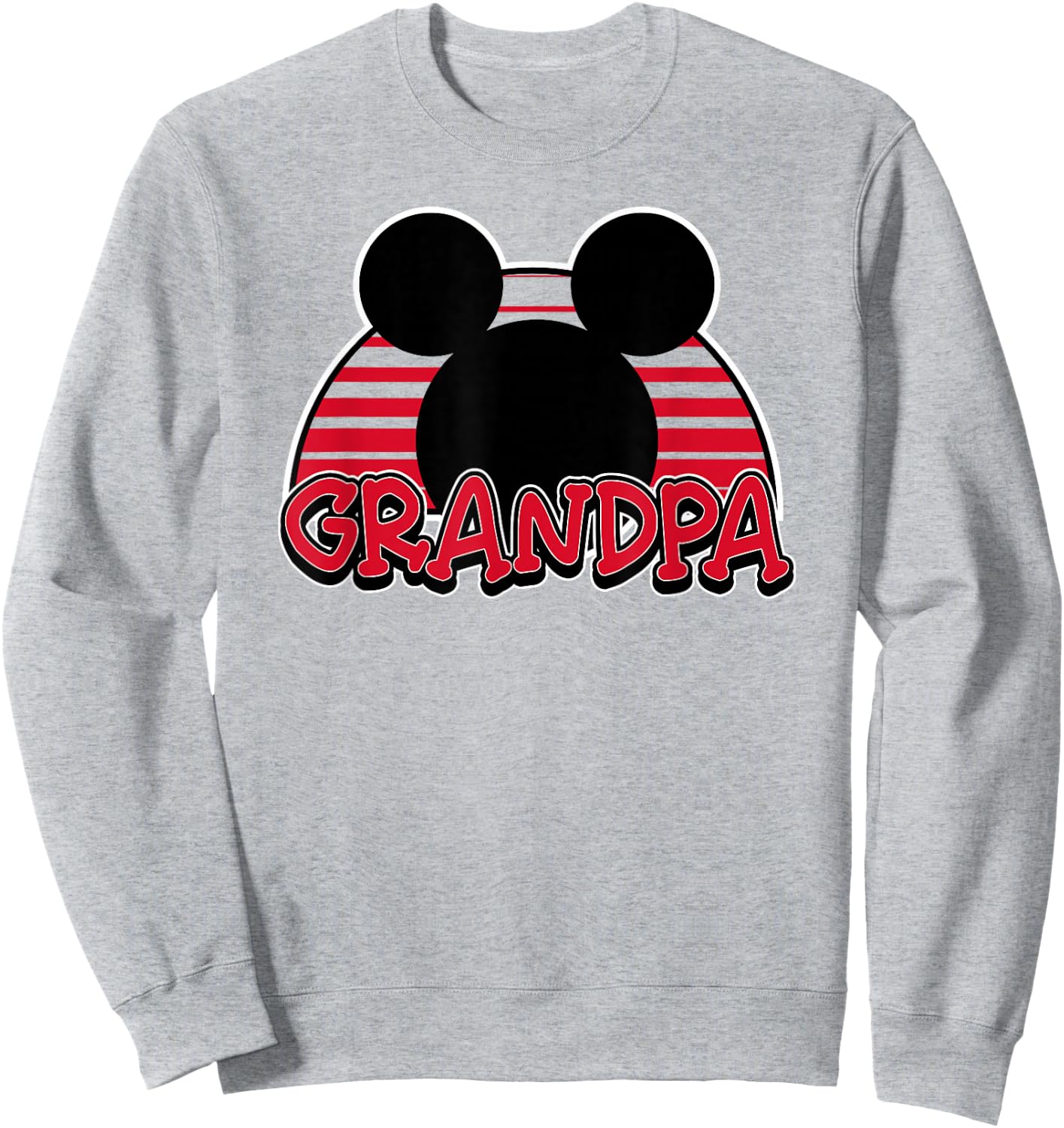 Disney - Mickey Mouse Grandpa Sweatshirt - Sweatshirt | Ash
