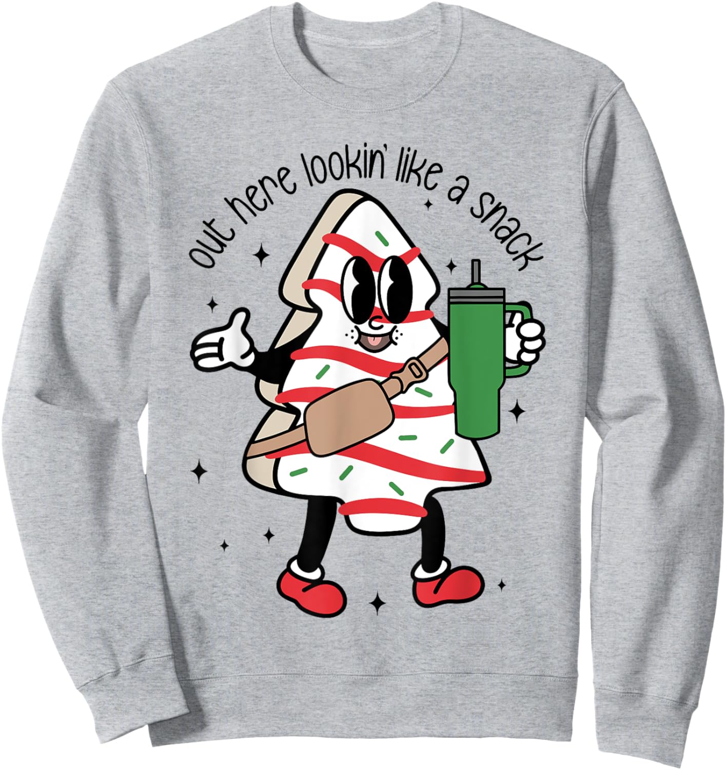 Out Here Lookin Like A Snack Women Sweatshirt - Sweatshirt | Ash