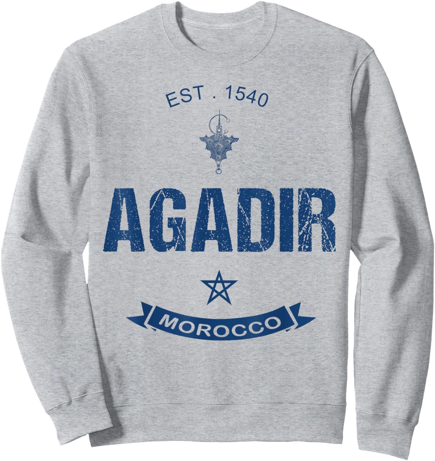 Agadir Moroccan Sweatshirt - Sweatshirt | Ash