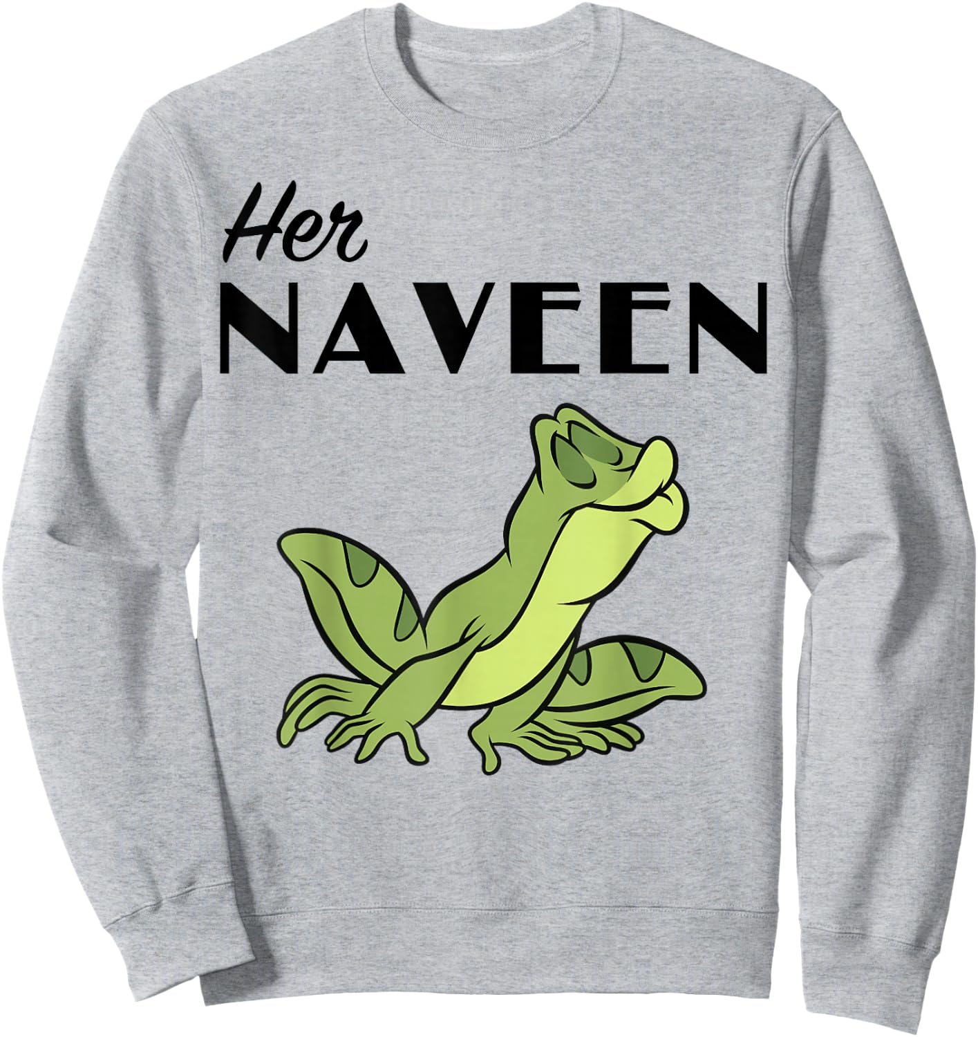 Disney Princess and The Frog Her Naveen Graphic Sweatshirt - Sweatshirt | Ash