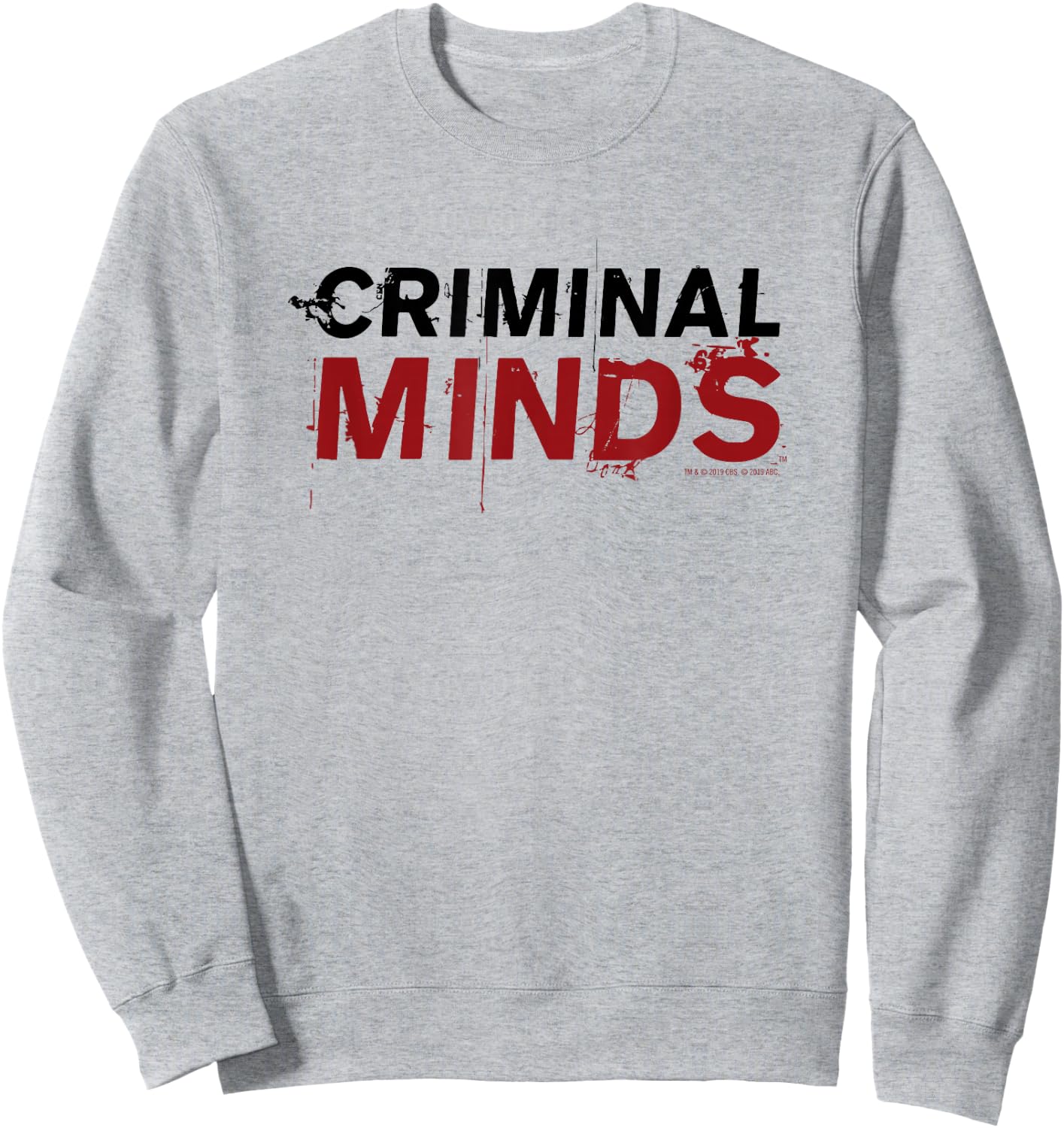 Criminal Minds Logo Sweatshirt - Sweatshirt | Ash