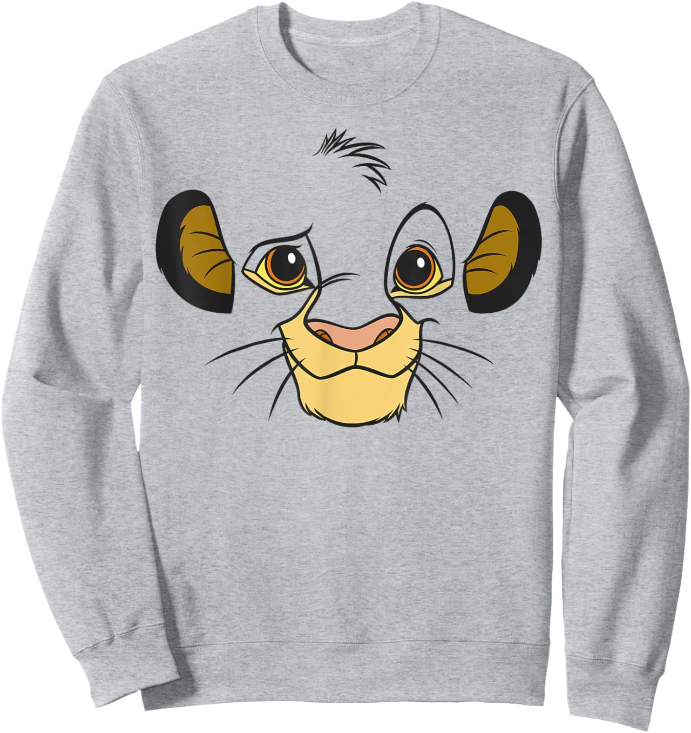 Disney Halloween Lion King Simba Graphic Sweatshirt - Sweatshirt | Ash