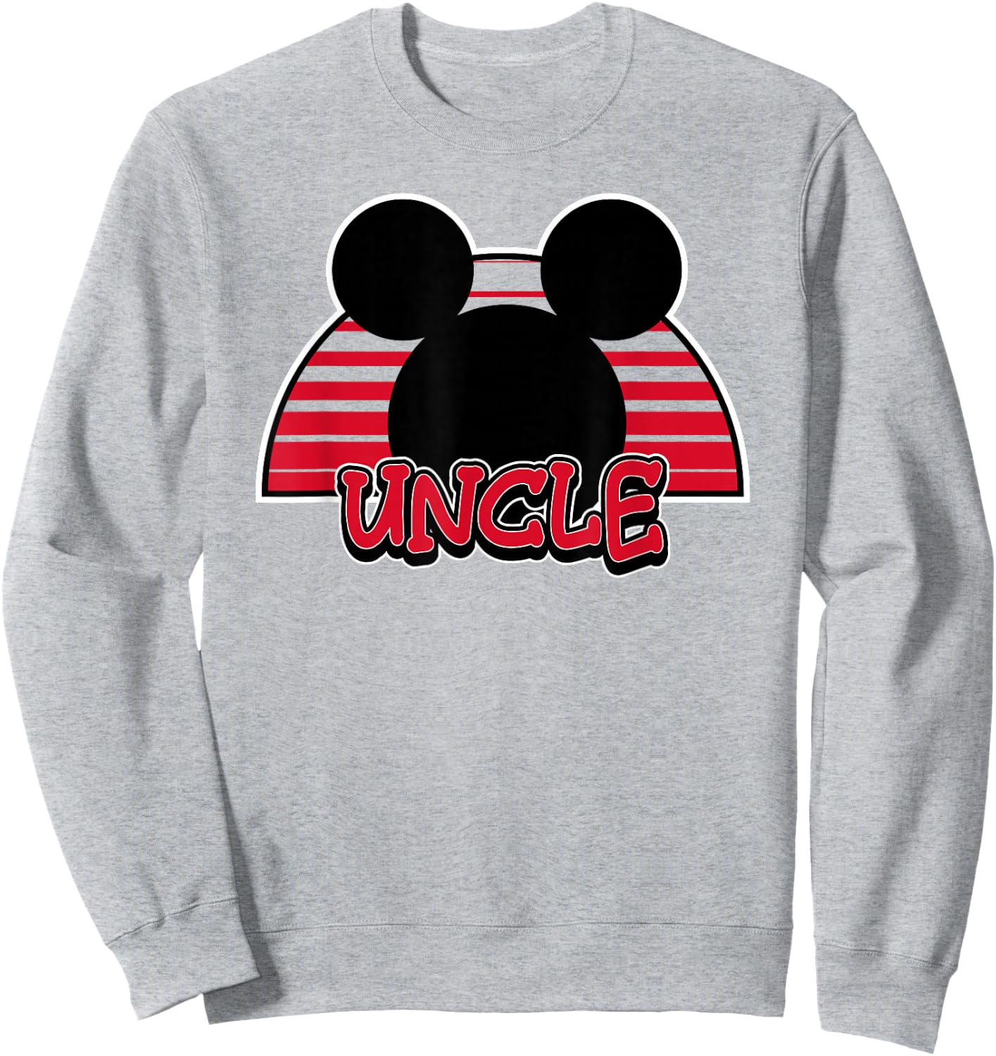 Disney - Mickey Mouse Uncle Sweatshirt - Sweatshirt | Ash
