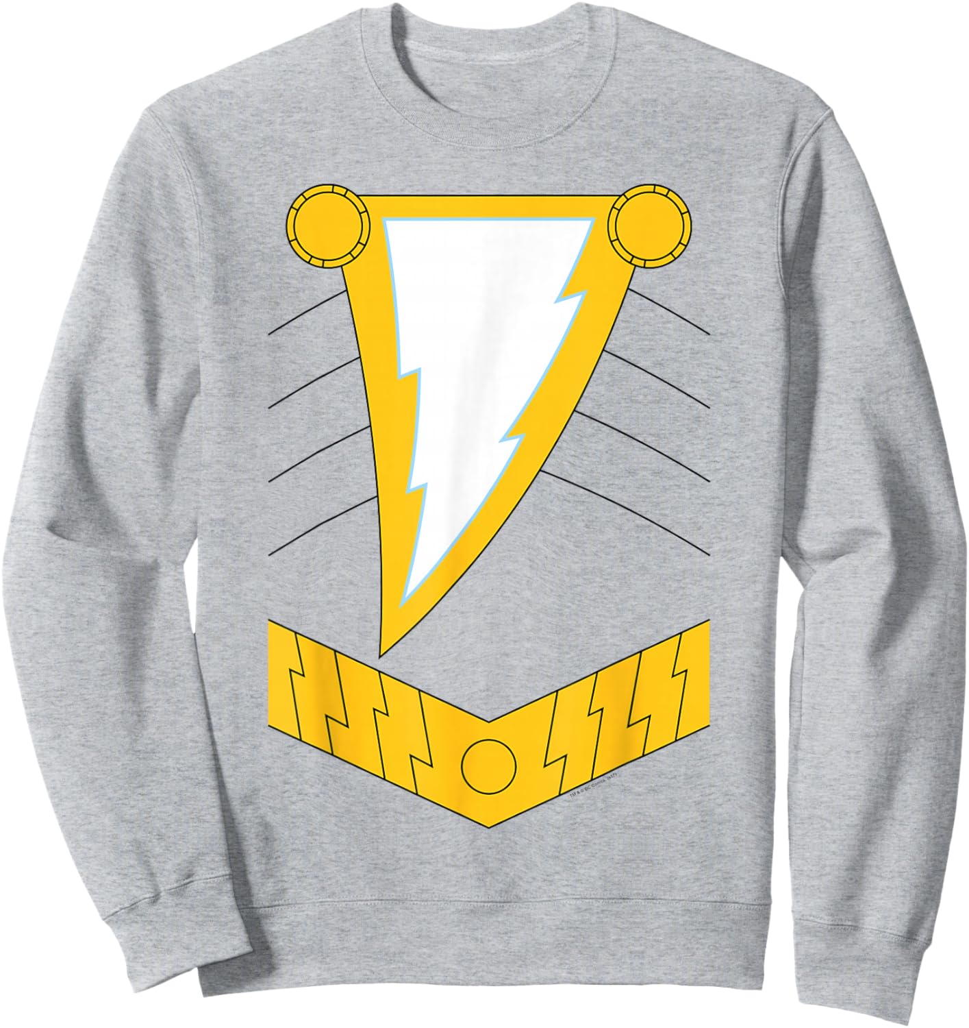 Shazam! Uniform Halloween Costume Sweatshirt - Sweatshirt | Ash