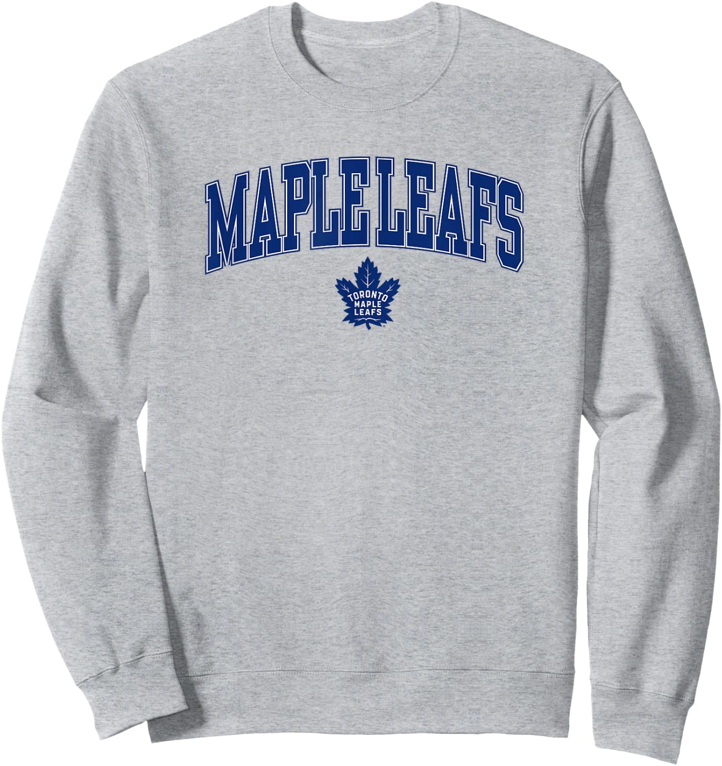 Toronto Maple Leafs Arch Over Gray Officially Licensed Sweatshirt - Sweatshirt | Ash