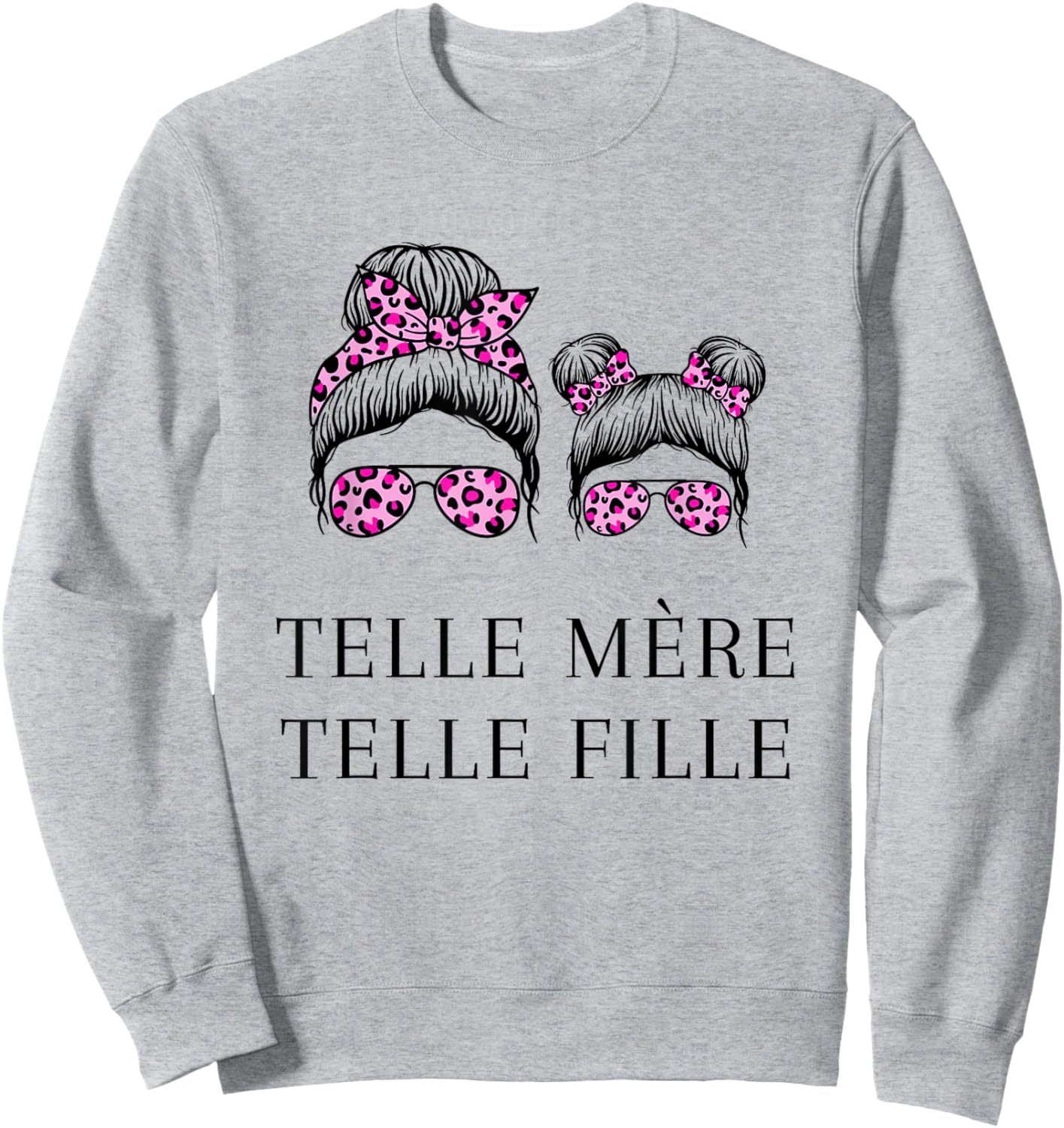 Such mother Such daughter Mom Happy Mother's Day Sweatshirt - Sweatshirt | Ash