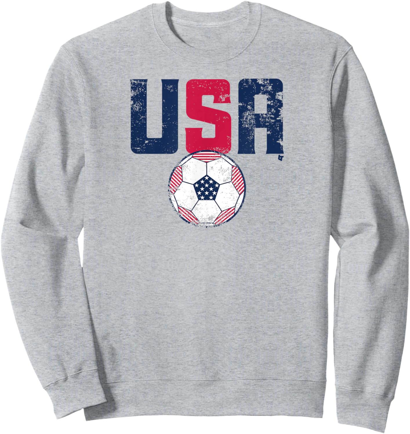USA Soccer Sweatshirt - Sweatshirt | Ash
