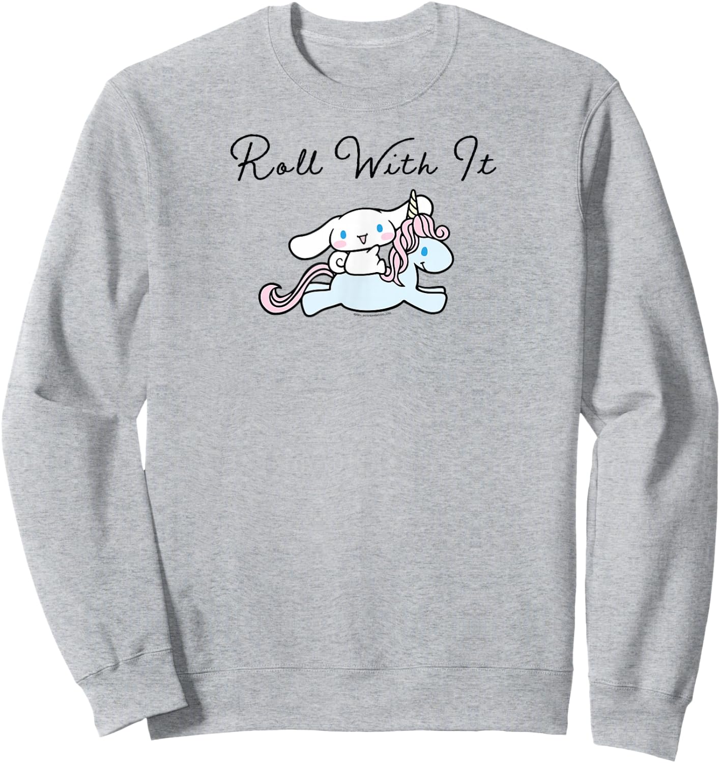 Cinnamoroll Roll With It Sweatshirt - Sweatshirt | Ash
