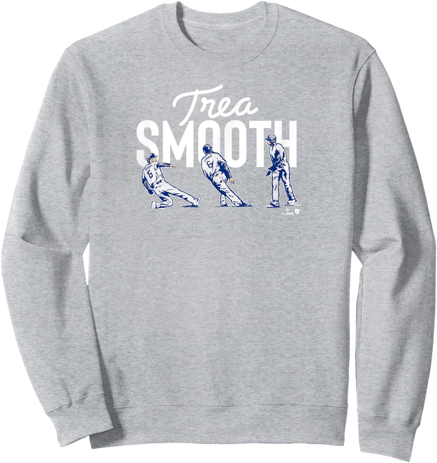 Trea Turner - Trea Smooth - Philadelphia Baseball Sweatshirt - Sweatshirt | Ash