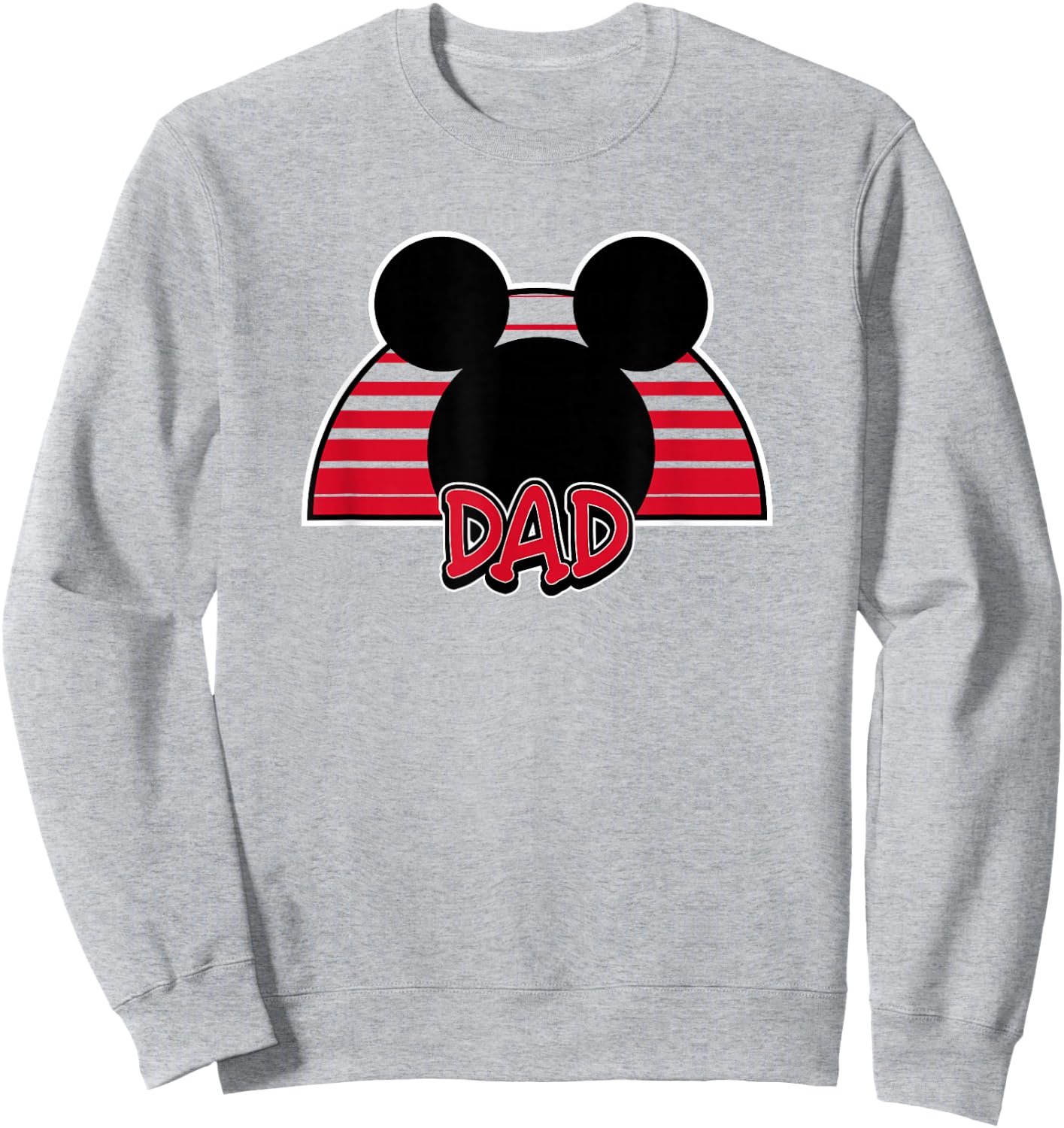 Disney Mickey Mouse Dad Sweatshirt - Sweatshirt | Ash
