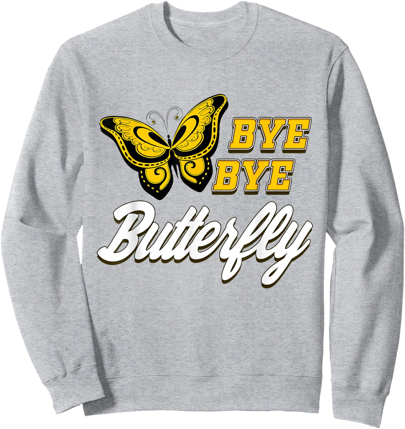 Butterfly Bye Bye Sweatshirt - Sweatshirt | Ash