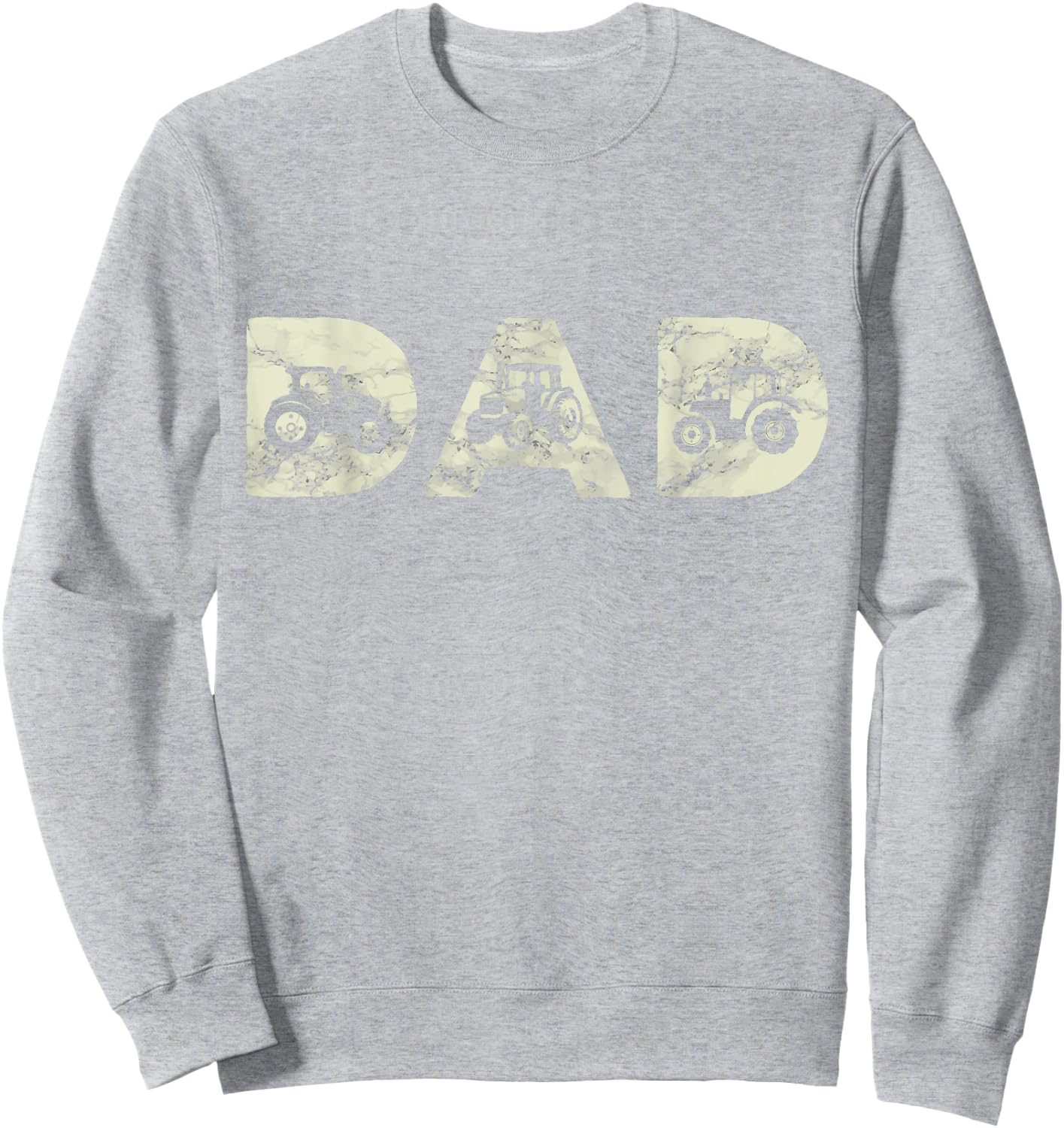 Tractor Dad Farming Father Farm Lover Farmer Daddy Sweatshirt - Sweatshirt | Ash