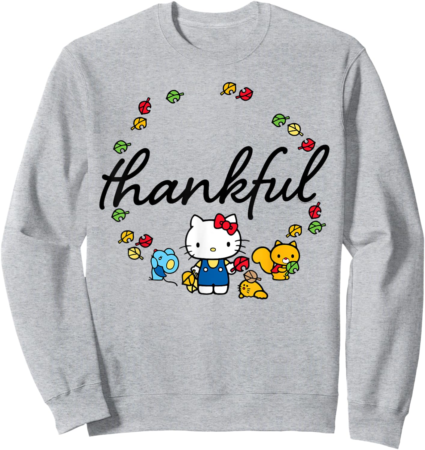 Hello Kitty Thanksgiving Shirt Sweatshirt - Sweatshirt | Ash