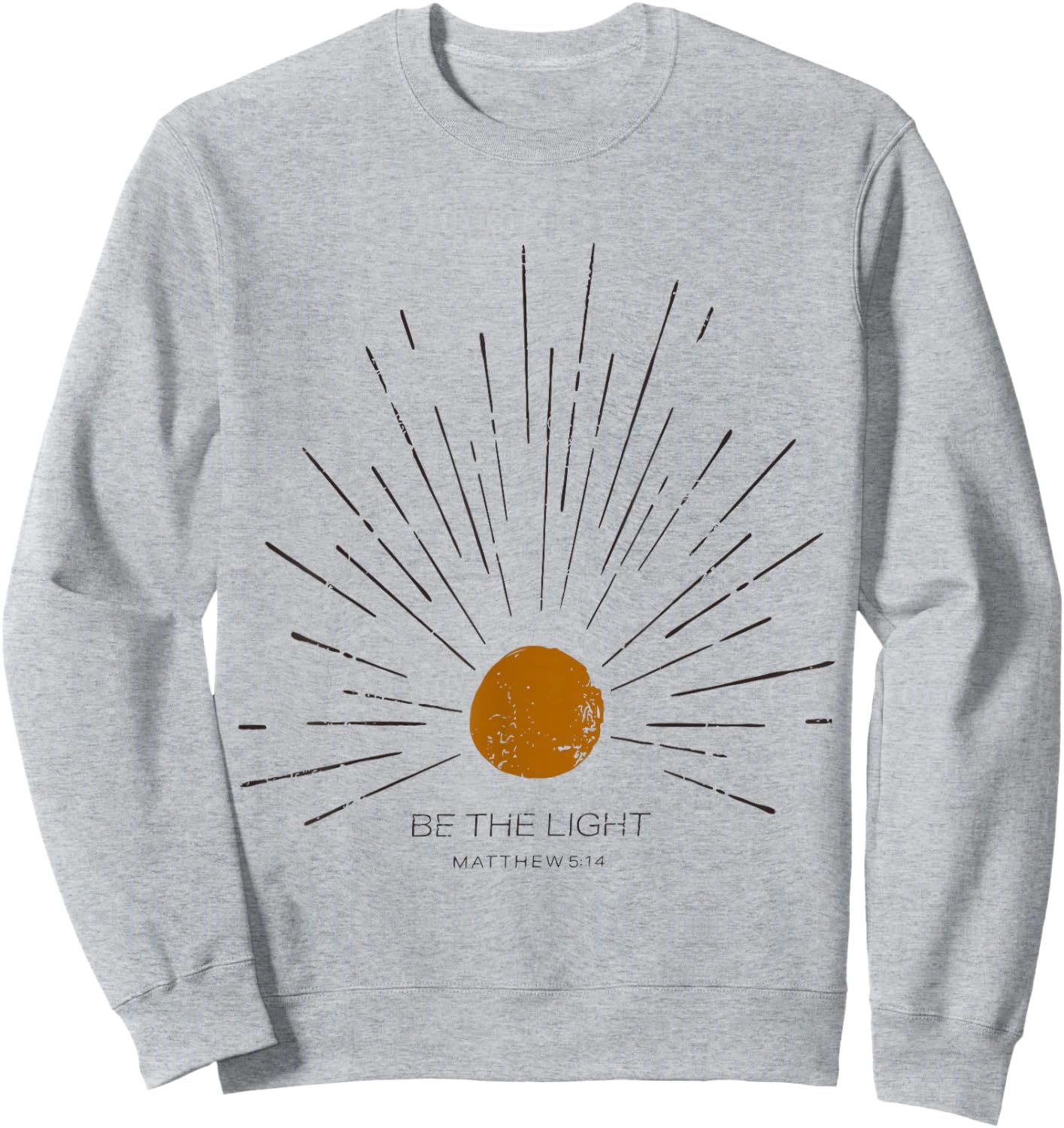 Be The Light Sweatshirt - Sweatshirt | Ash