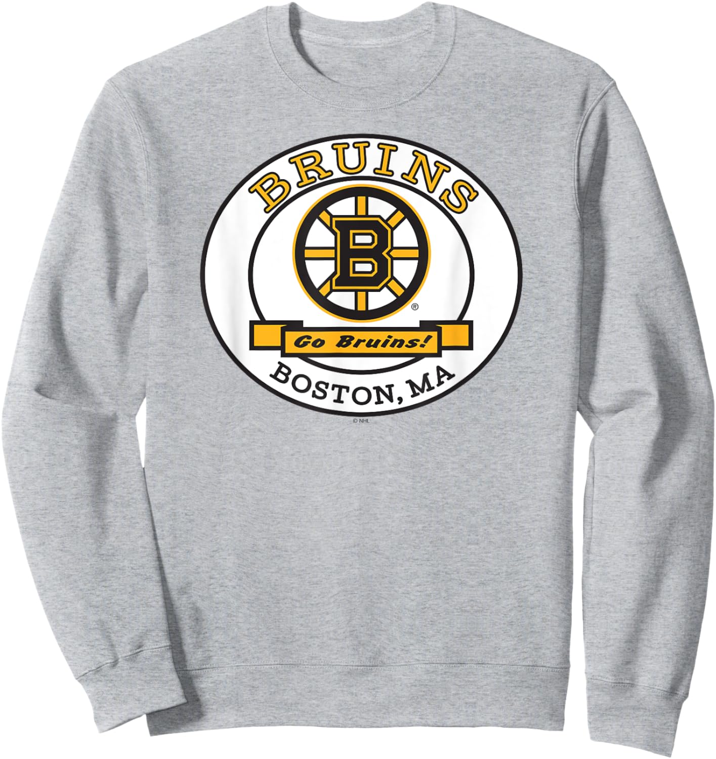 Boston Bruins Go Gray Officially Licensed Sweatshirt - Sweatshirt | Ash