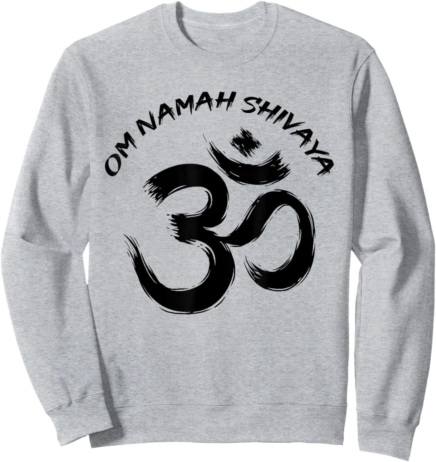Om Namah Shivaya Meditation Mantra Spiritual Chakra Sweatshirt - Sweatshirt | Ash
