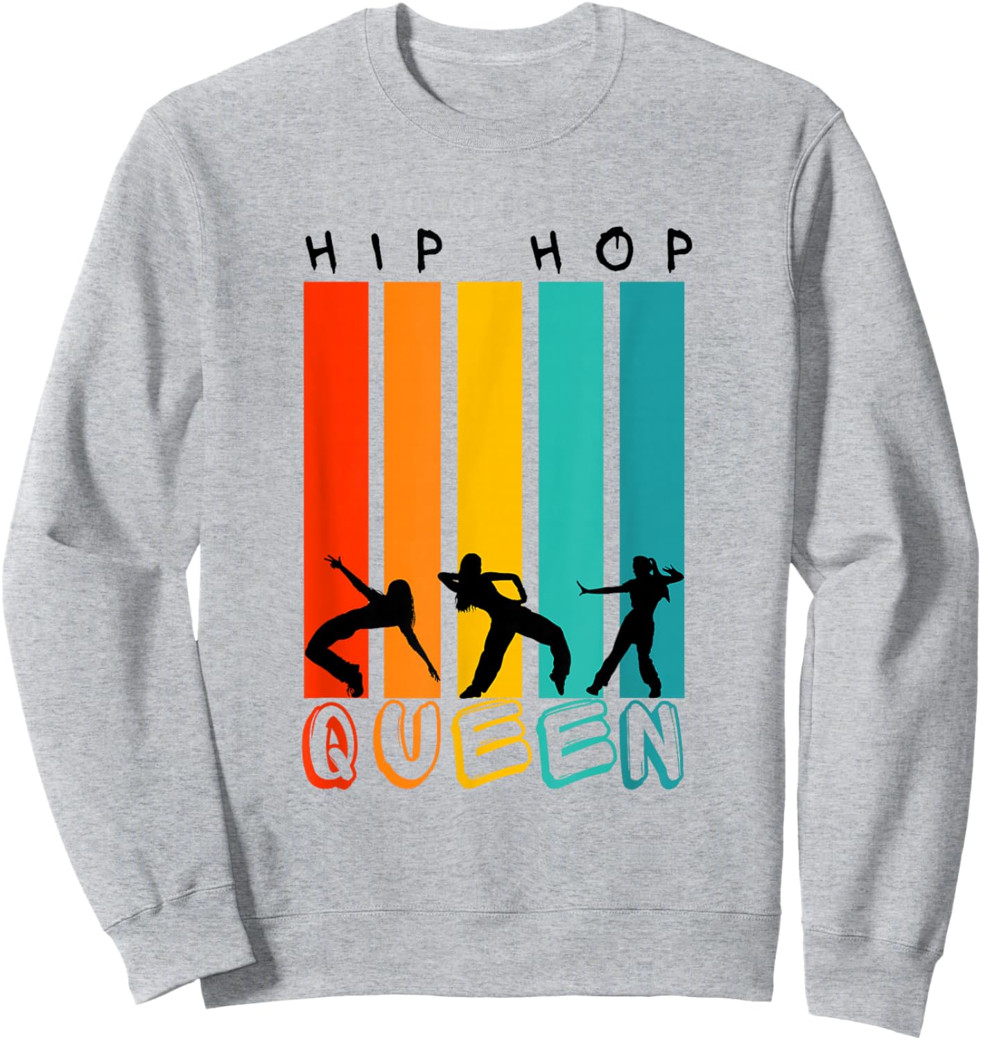 Hip Hop Shirt Girl Breakdancing Girls HipHop Dance Sweatshirt - Sweatshirt | Ash