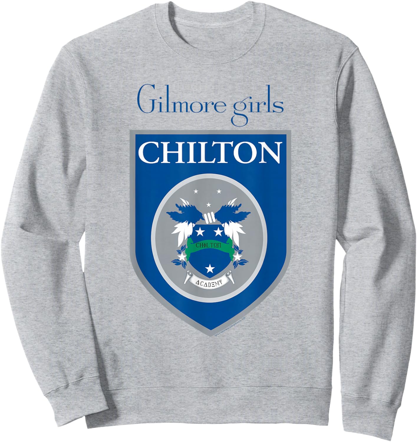Popfunk Gilmore Girls Chilton Crest Sweatshirt - Sweatshirt | Ash