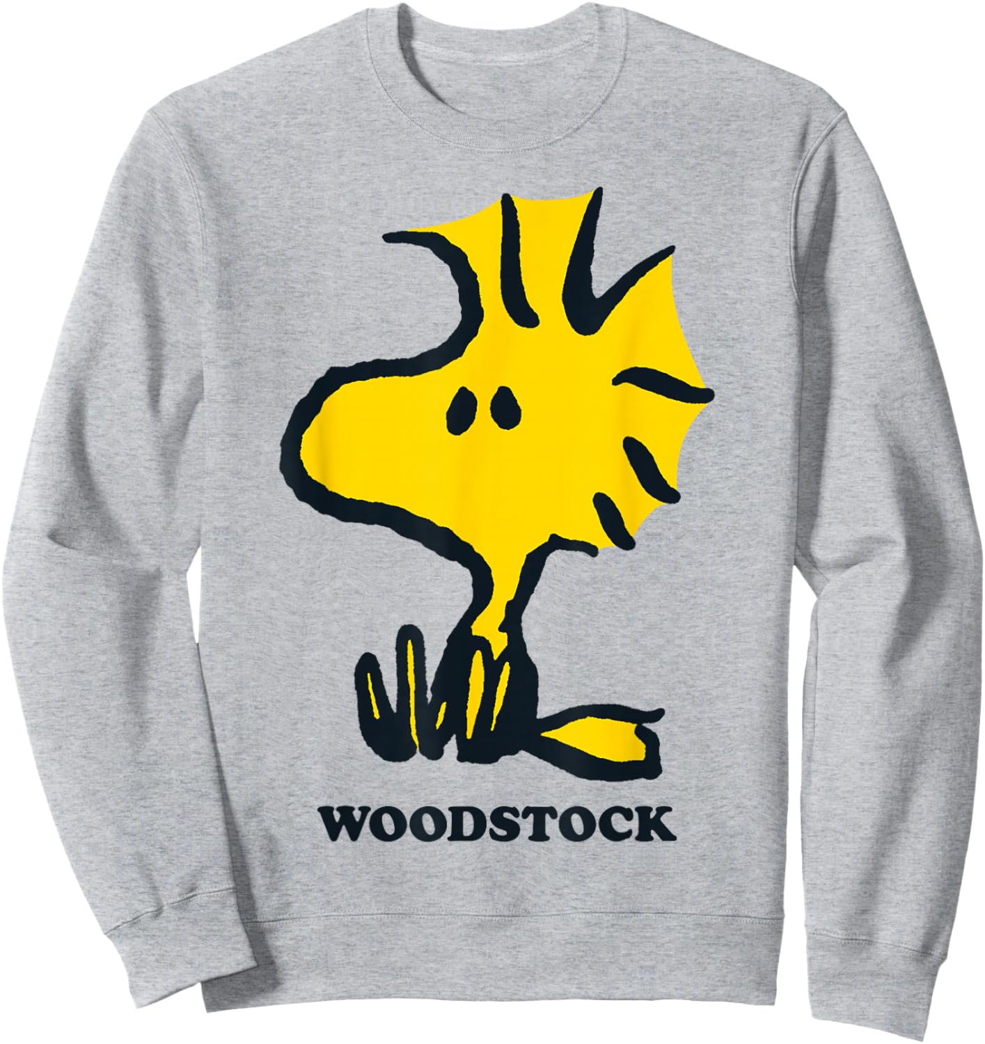 Peanuts Woodstock Sat Down Sweatshirt - Sweatshirt | Ash