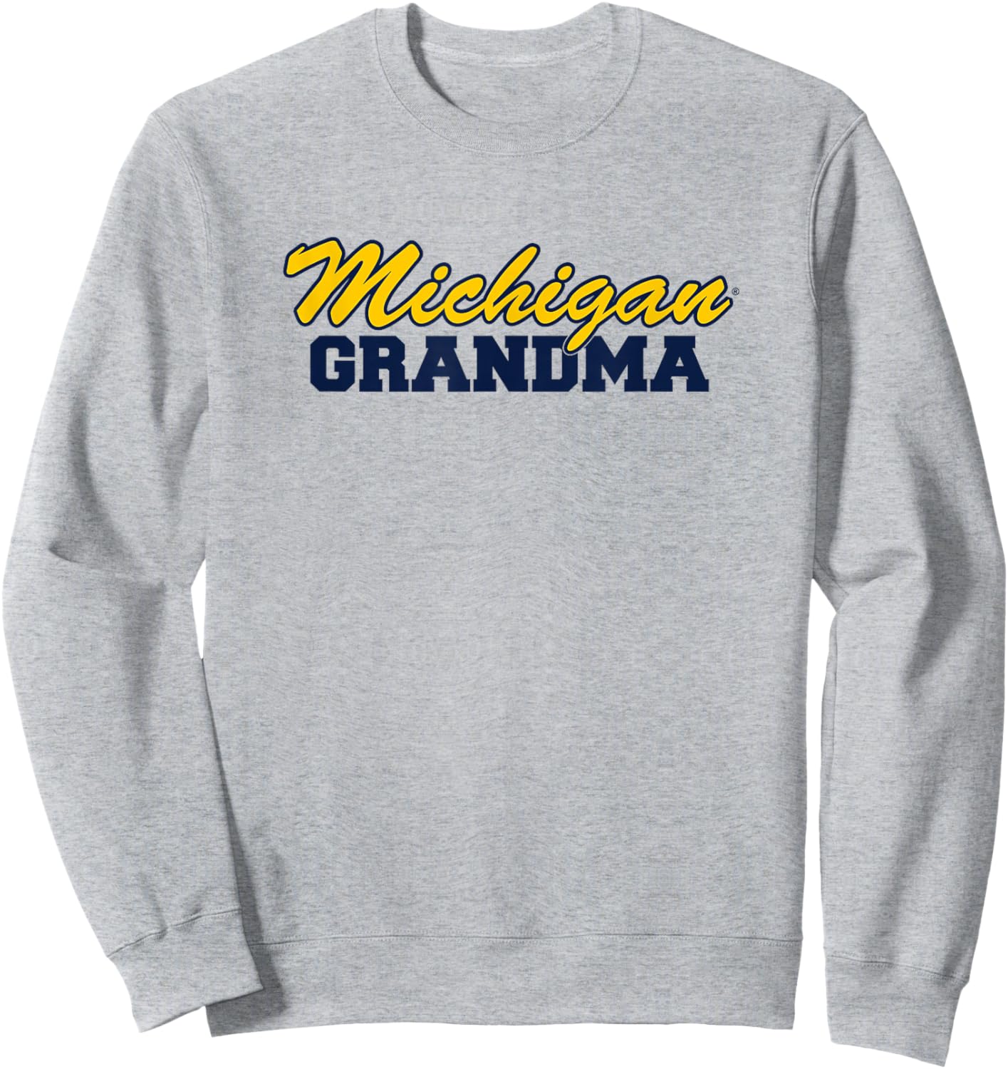University of Michigan Wolverines Grandma Sweatshirt - Sweatshirt | Ash