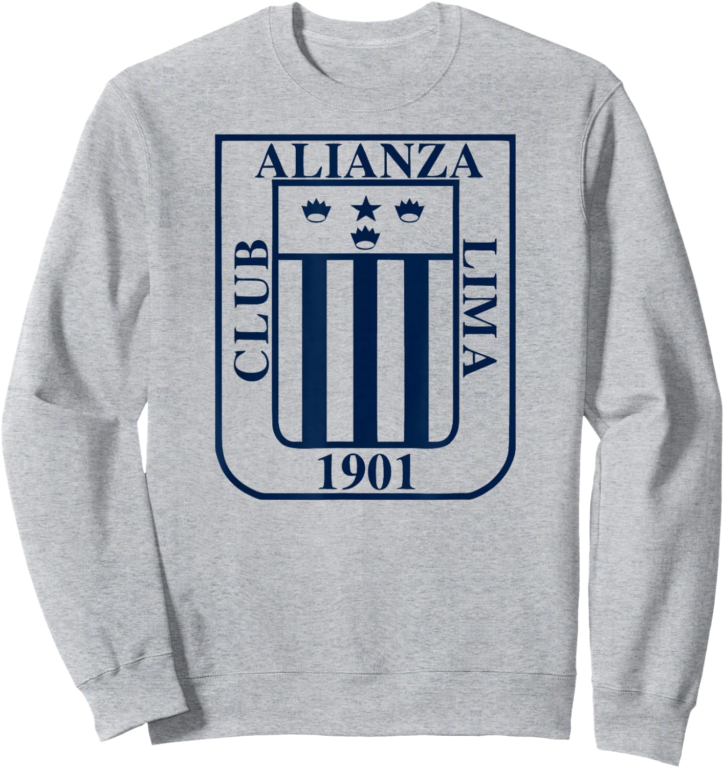 Peru Shirt Peruvian ALIANZA Lima Peruvian Men Women Soccer Sweatshirt - Sweatshirt | Ash