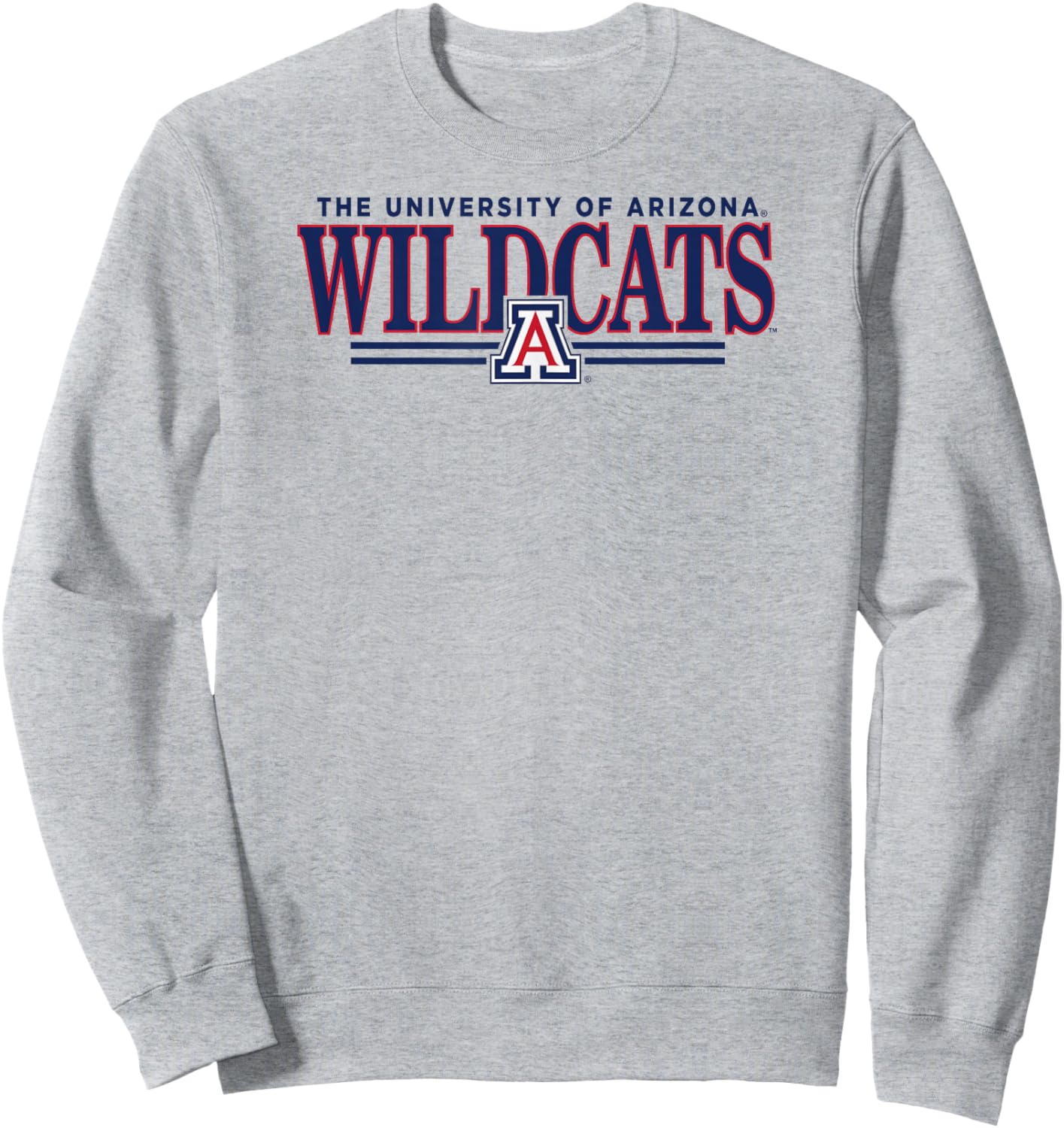 Arizona Wildcats Regalia Gray Officially Licensed Sweatshirt - Sweatshirt | Ash