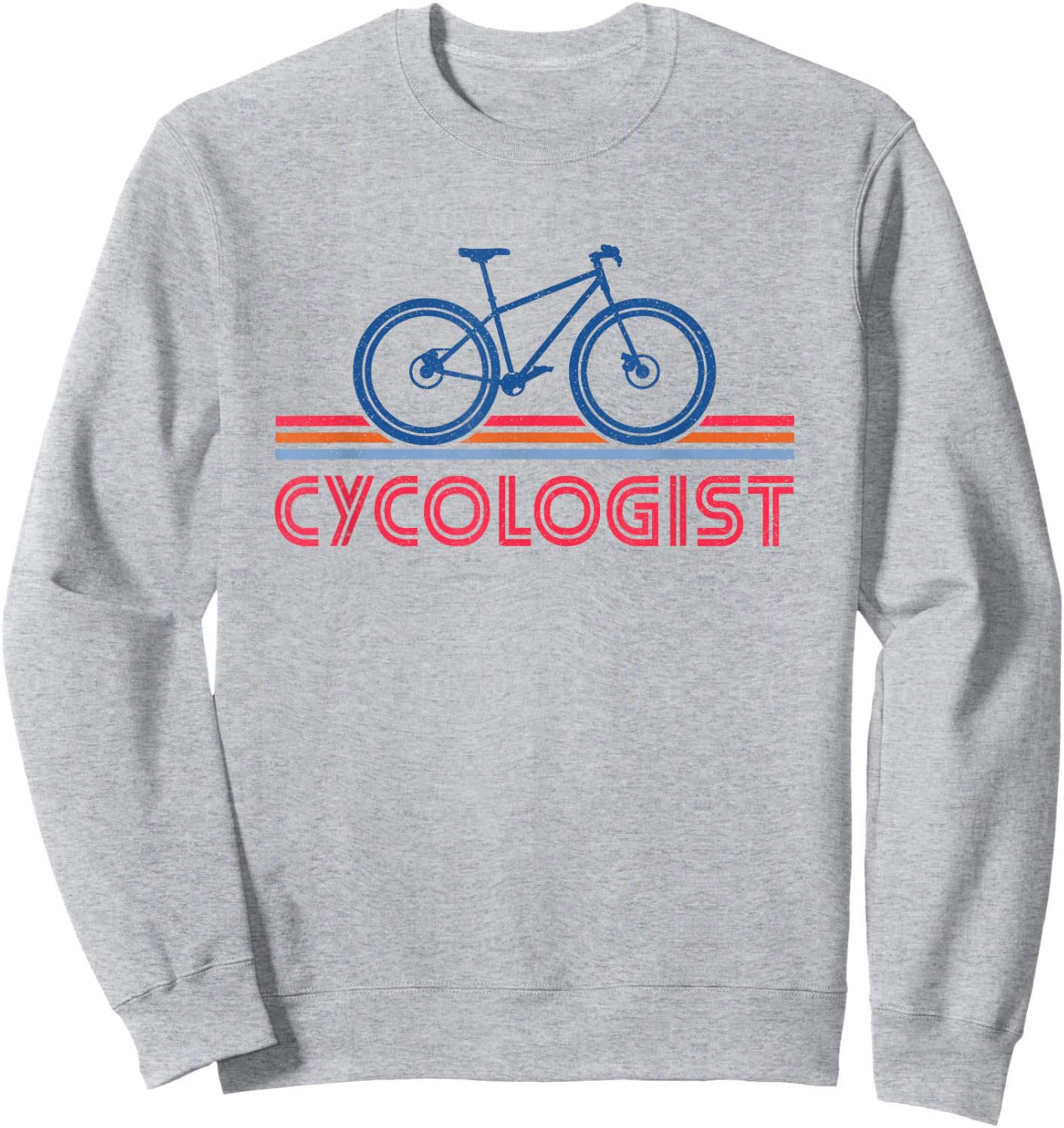 Cycologist Bicycle Funny Cycling - Cycologist Sweatshirt - Sweatshirt | Ash