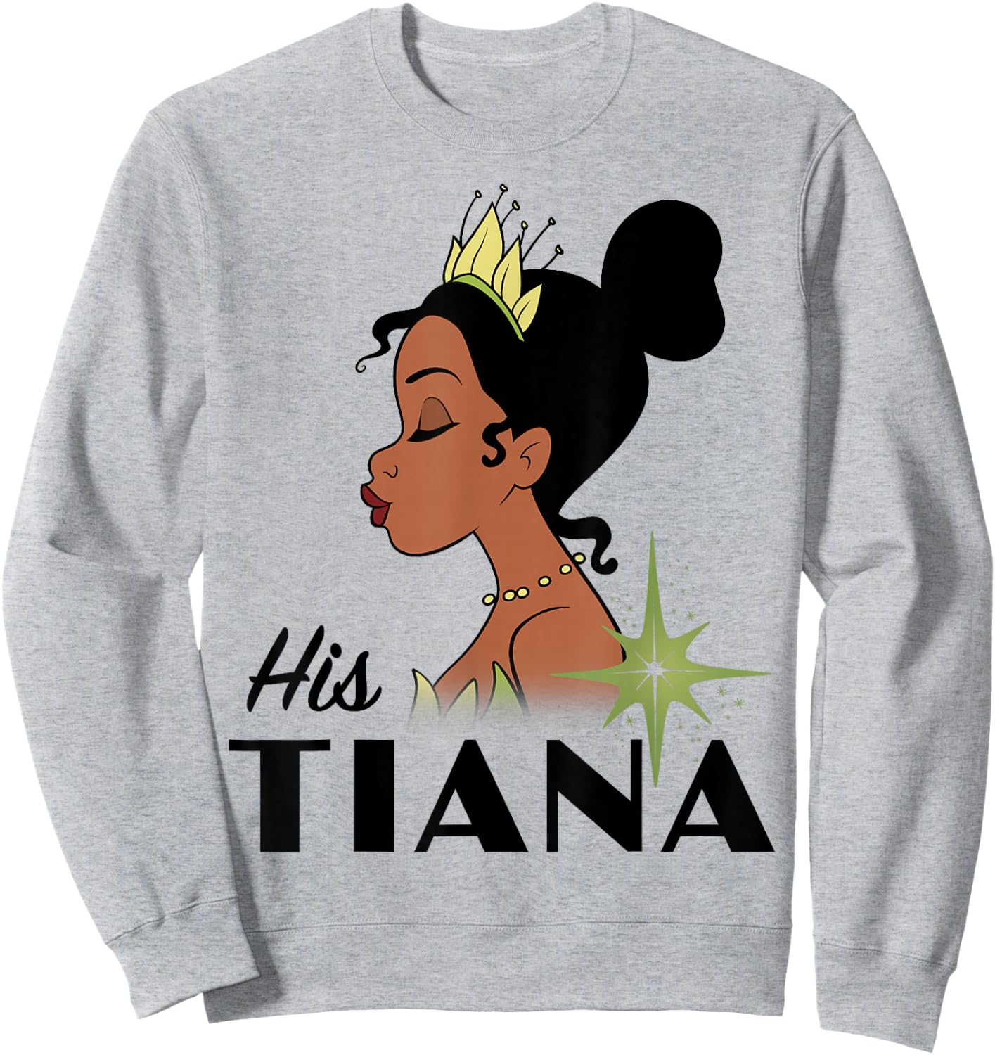 Disney Princess and The Frog His Tiana Graphic Sweatshirt - Sweatshirt | Ash