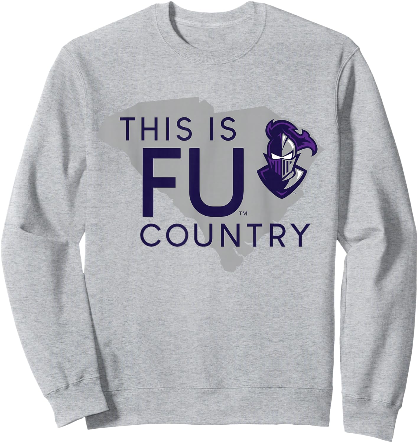 Furman Paladins | Official NCAA University Merch | FURCNTRY Sweatshirt - Sweatshirt | Ash