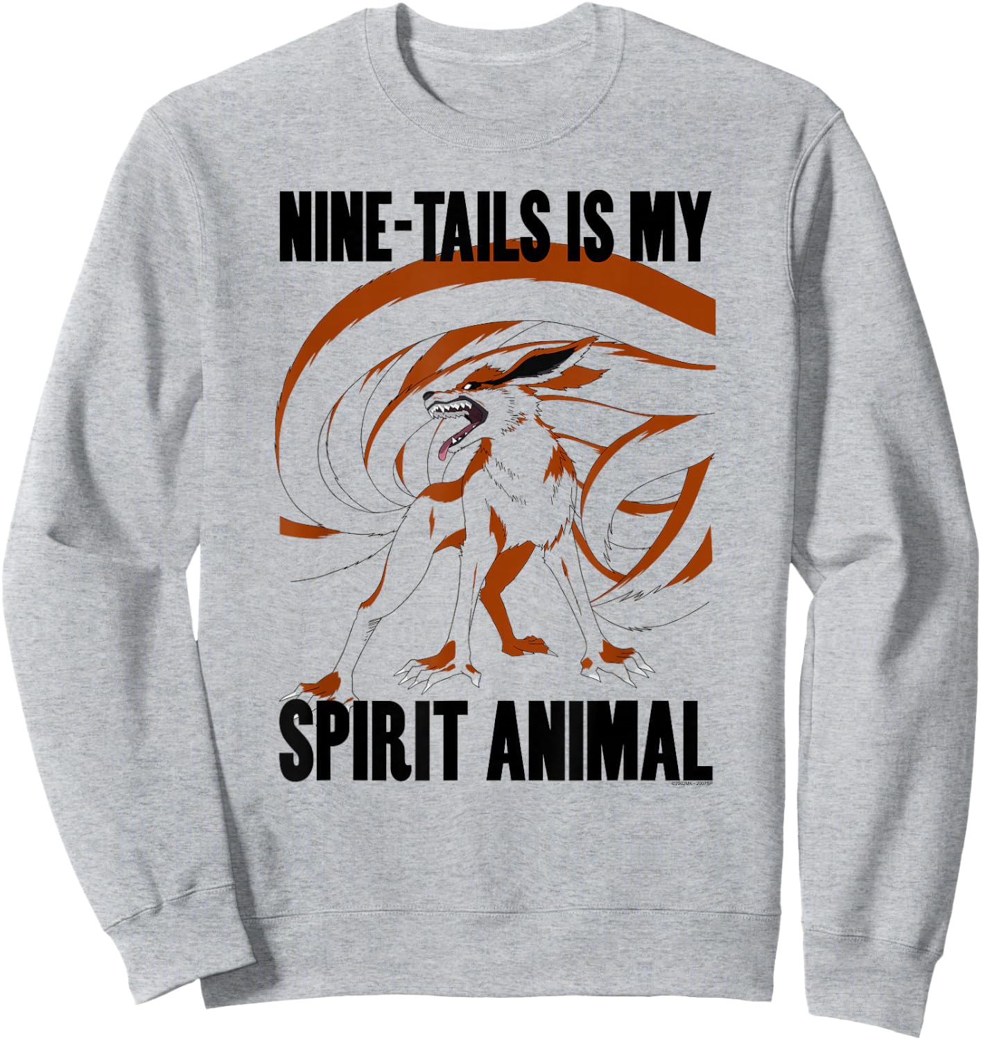 Naruto Shippuden Nine-Tails Is My Spirit Animal Sweatshirt - Sweatshirt | Ash